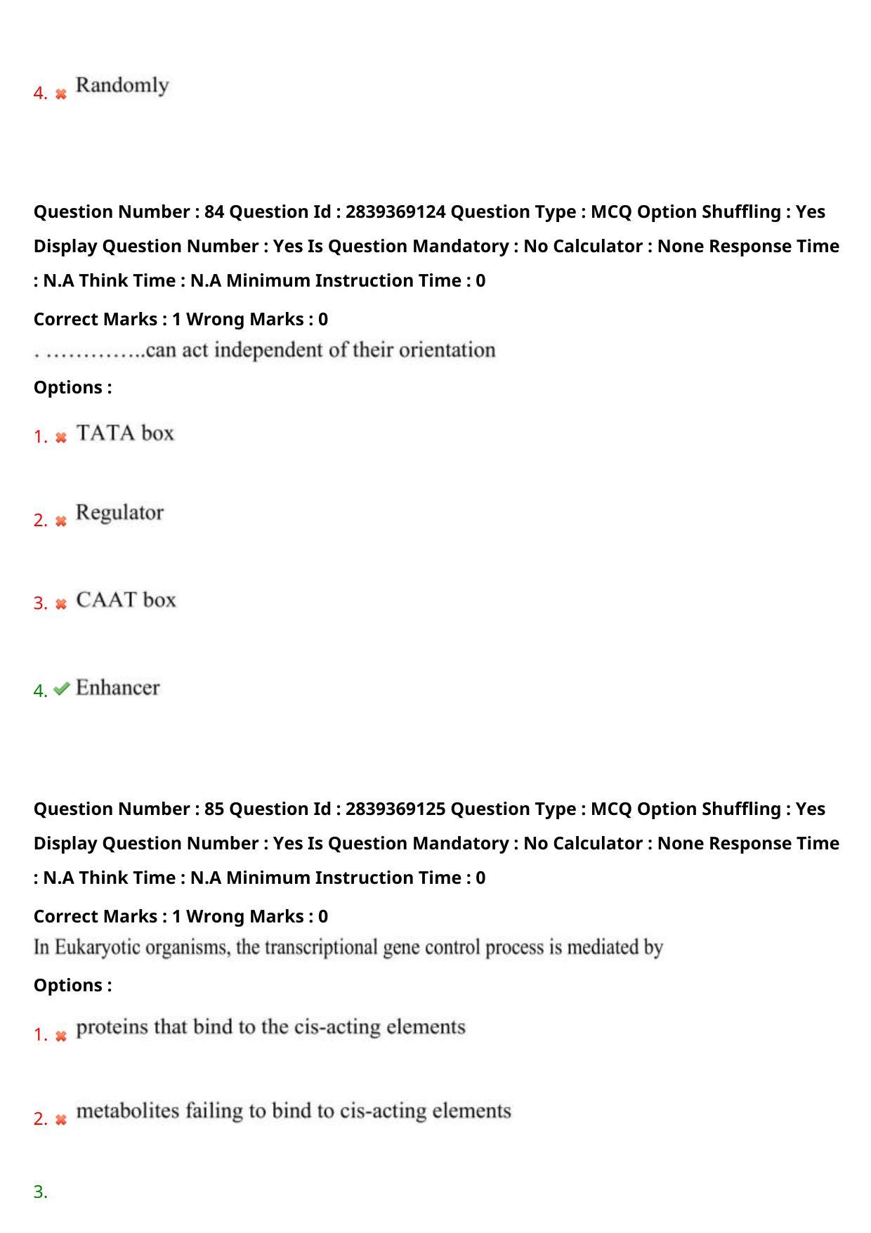 TS PGECET 2023: BT - BIO-TECHNOLOGY Question Papers - Page 47