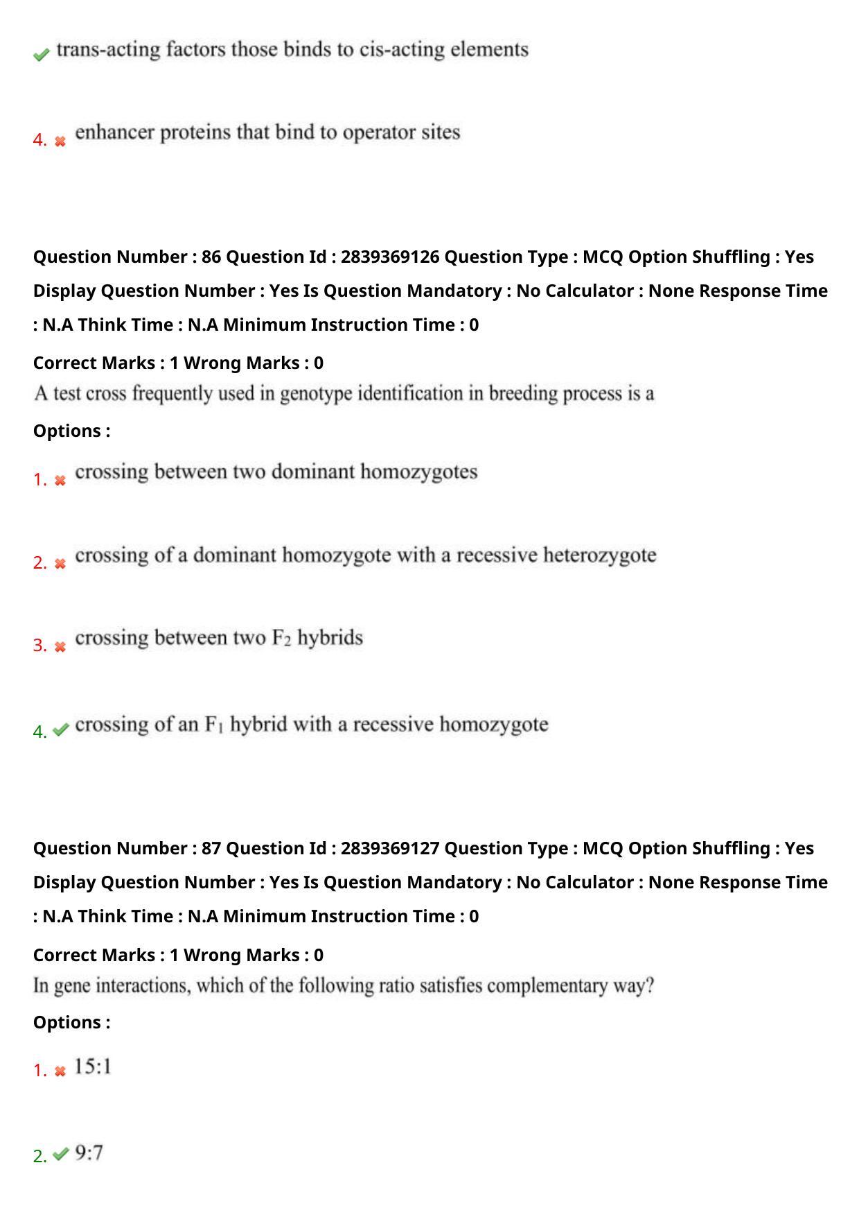 TS PGECET 2023: BT - BIO-TECHNOLOGY Question Papers - Page 48