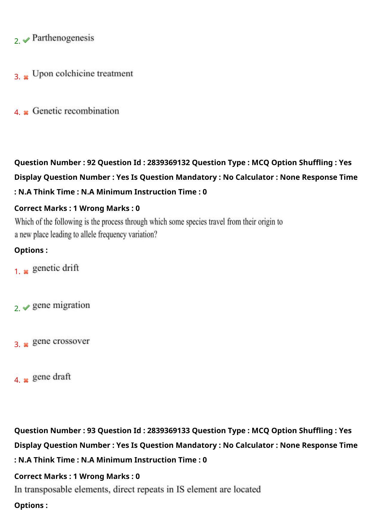 TS PGECET 2023: BT - BIO-TECHNOLOGY Question Papers - Page 51