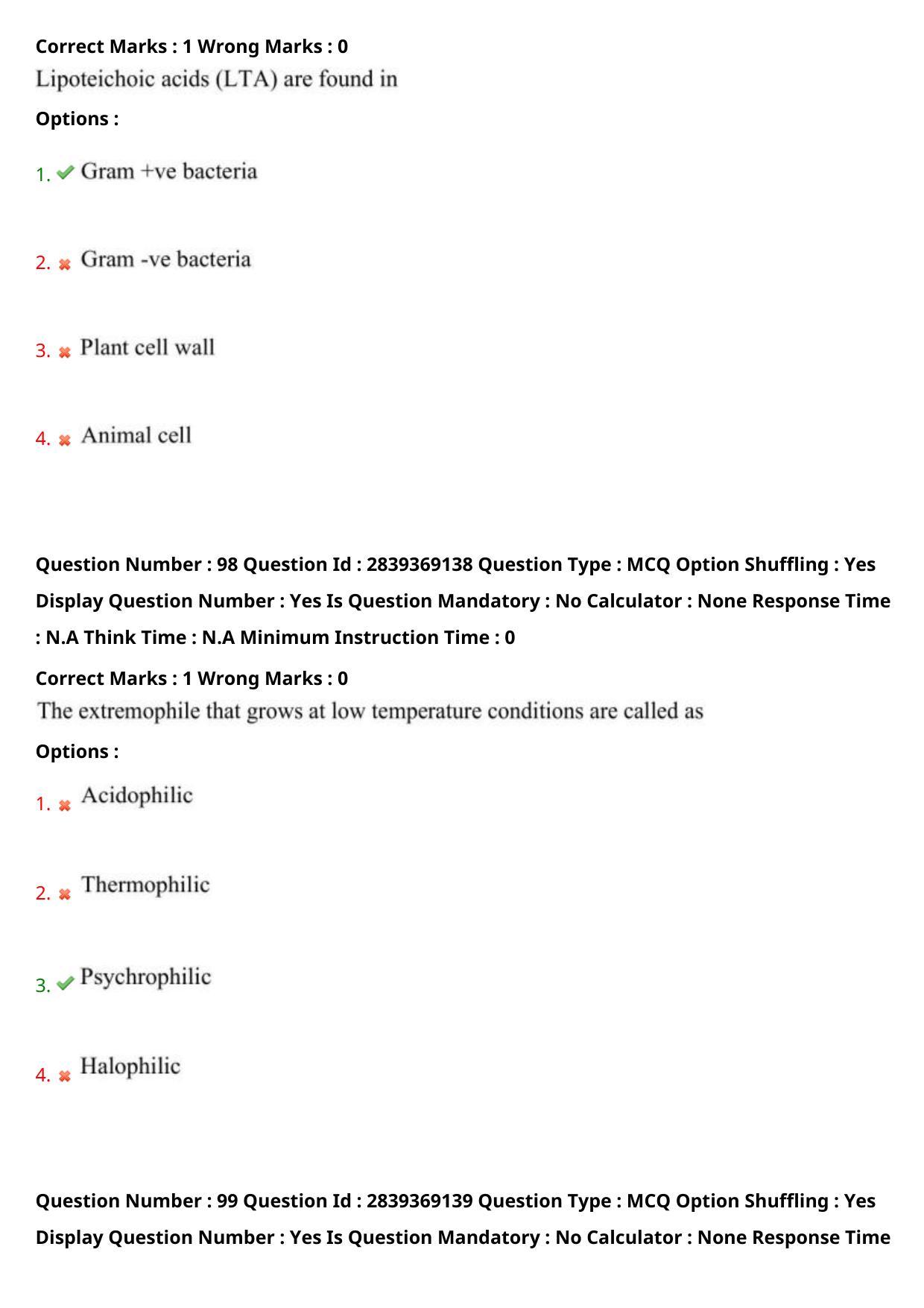 TS PGECET 2023: BT - BIO-TECHNOLOGY Question Papers - Page 54