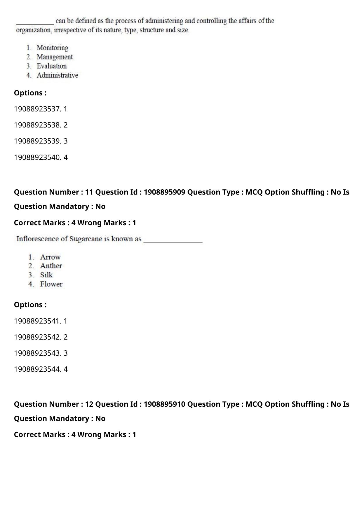 ICAR AIEEA PG 2021 AGRI BUSINESS MANAGEMENT Question Paper - Page 7