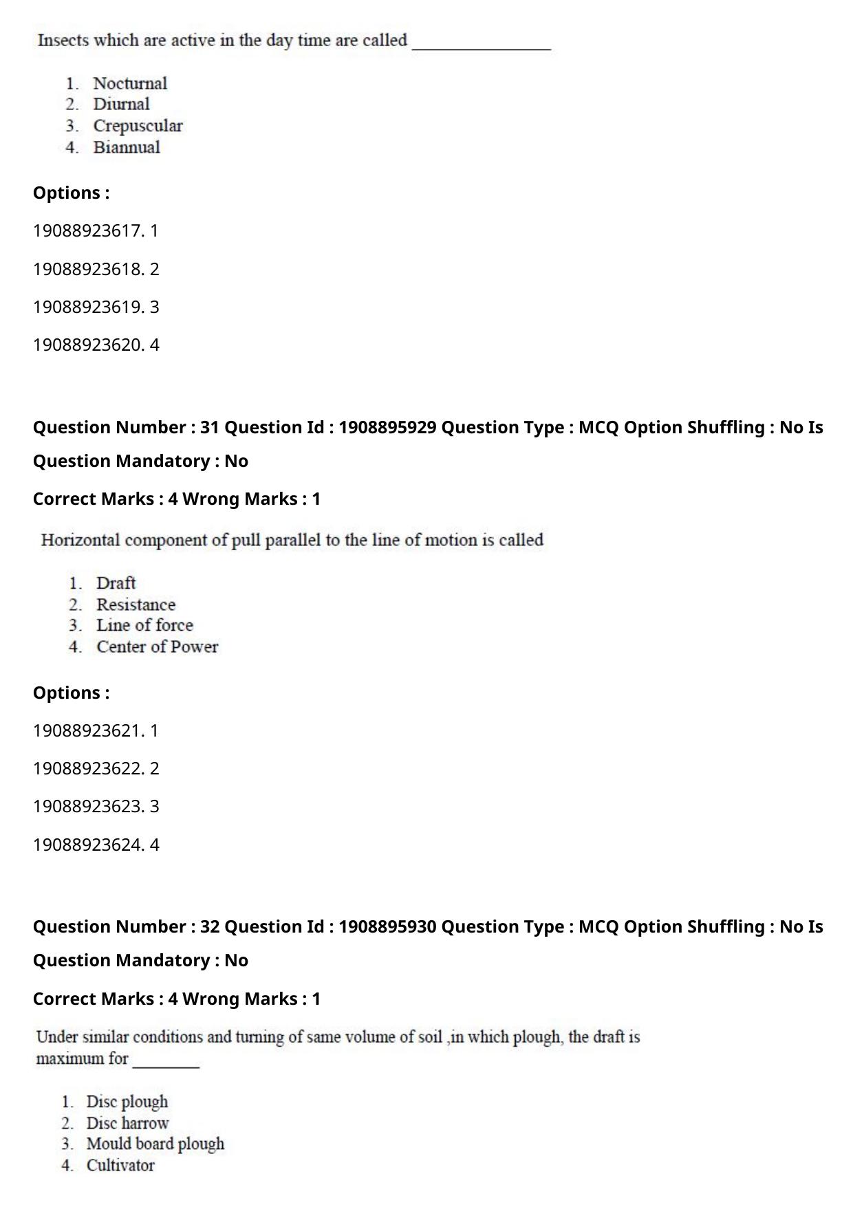 ICAR AIEEA PG 2021 AGRI BUSINESS MANAGEMENT Question Paper - Page 16