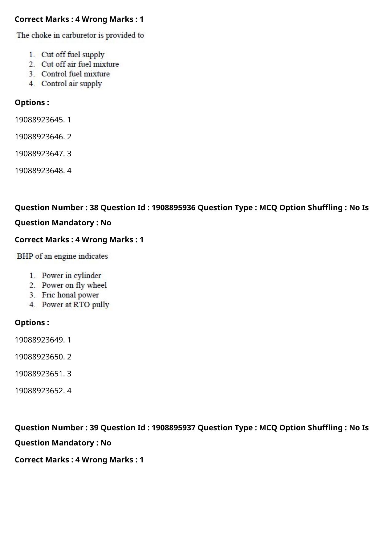 ICAR AIEEA PG 2021 AGRI BUSINESS MANAGEMENT Question Paper - Page 19