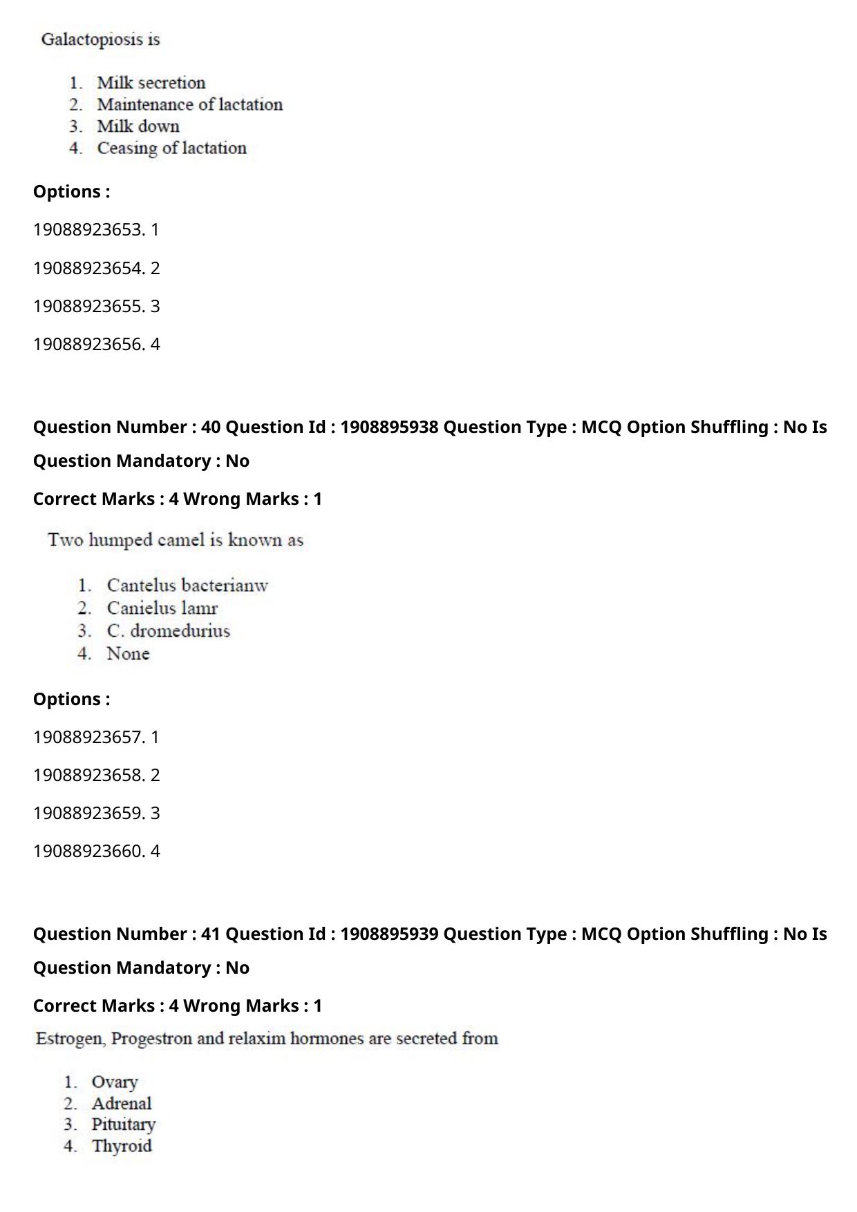 ICAR AIEEA PG 2021 AGRI BUSINESS MANAGEMENT Question Paper - Page 20