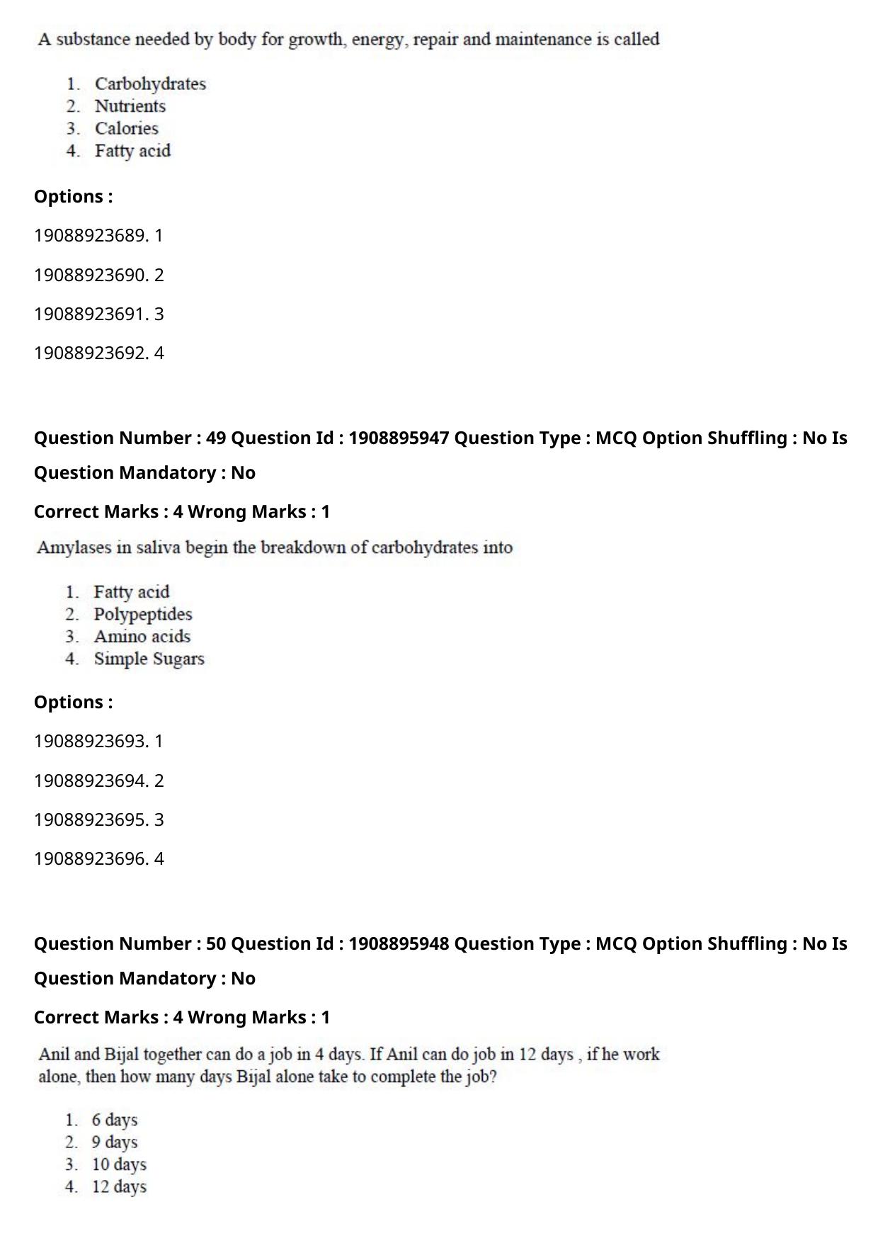 ICAR AIEEA PG 2021 AGRI BUSINESS MANAGEMENT Question Paper - Page 24