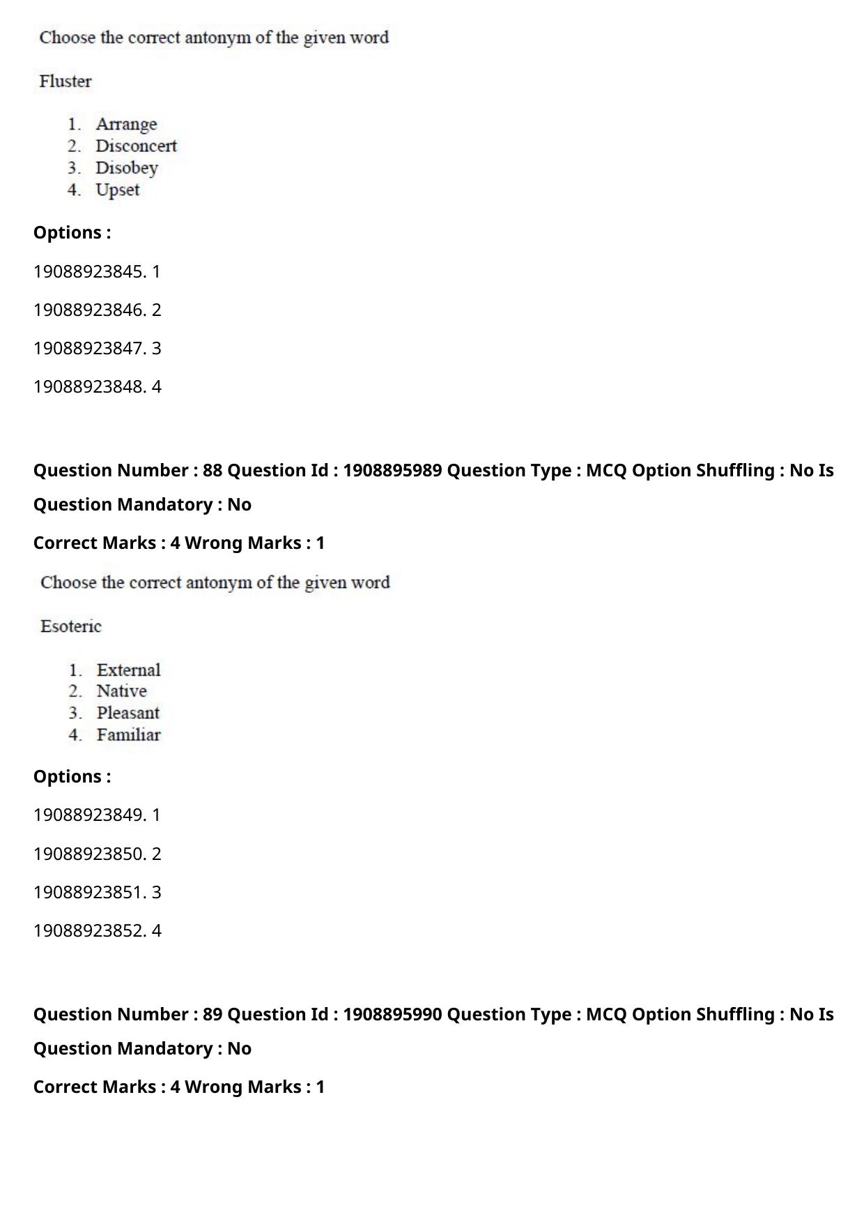 ICAR AIEEA PG 2021 AGRI BUSINESS MANAGEMENT Question Paper - Page 44