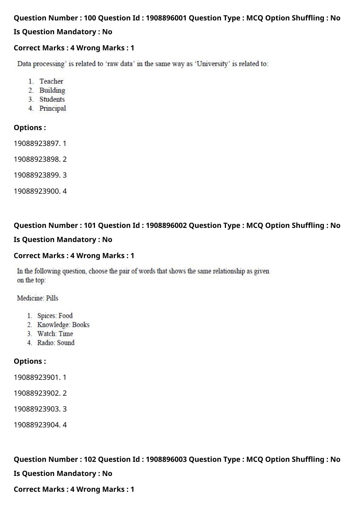 ICAR AIEEA PG 2021 AGRI BUSINESS MANAGEMENT Question Paper - Page 51