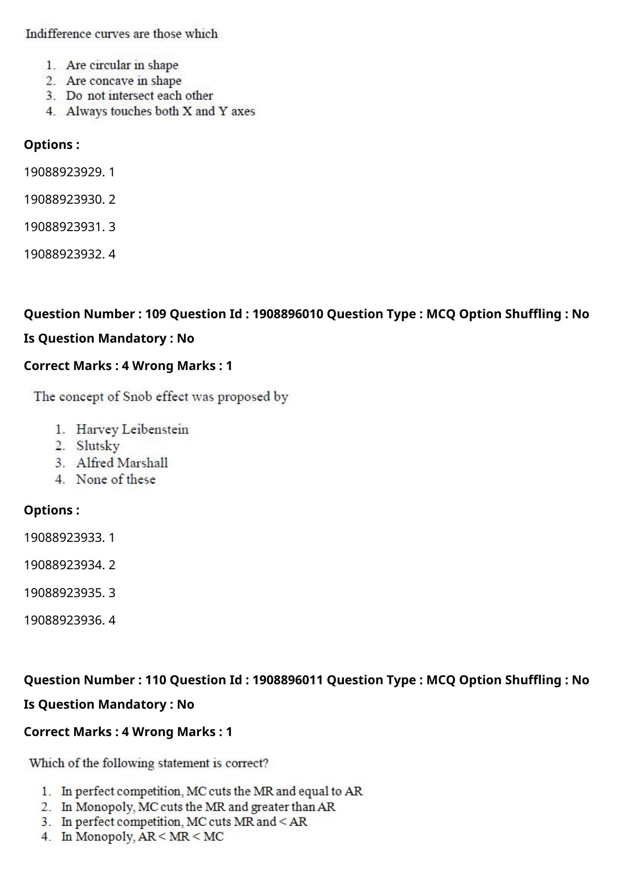 ICAR AIEEA PG 2021 AGRI BUSINESS MANAGEMENT Question Paper - Page 55