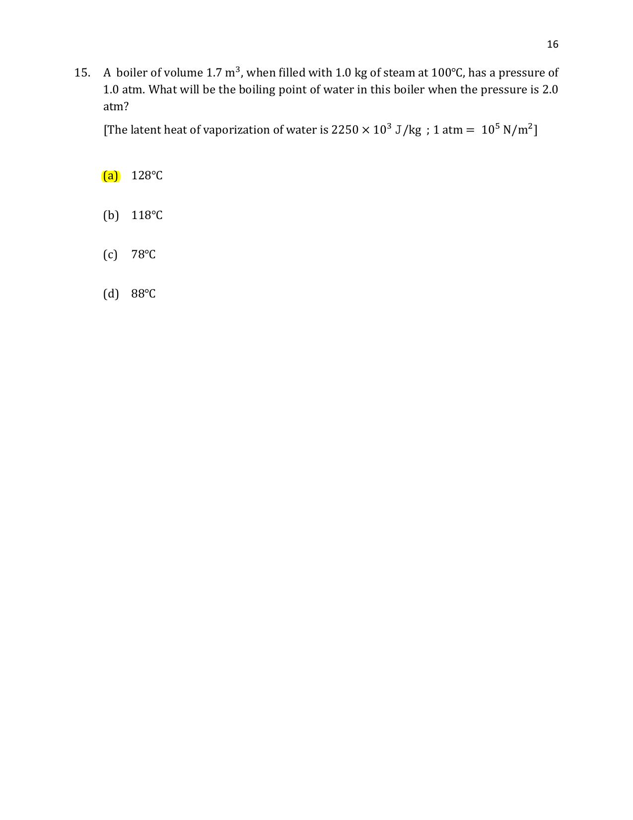 TIFR GS 2021 Physics Question Paper - Page 17