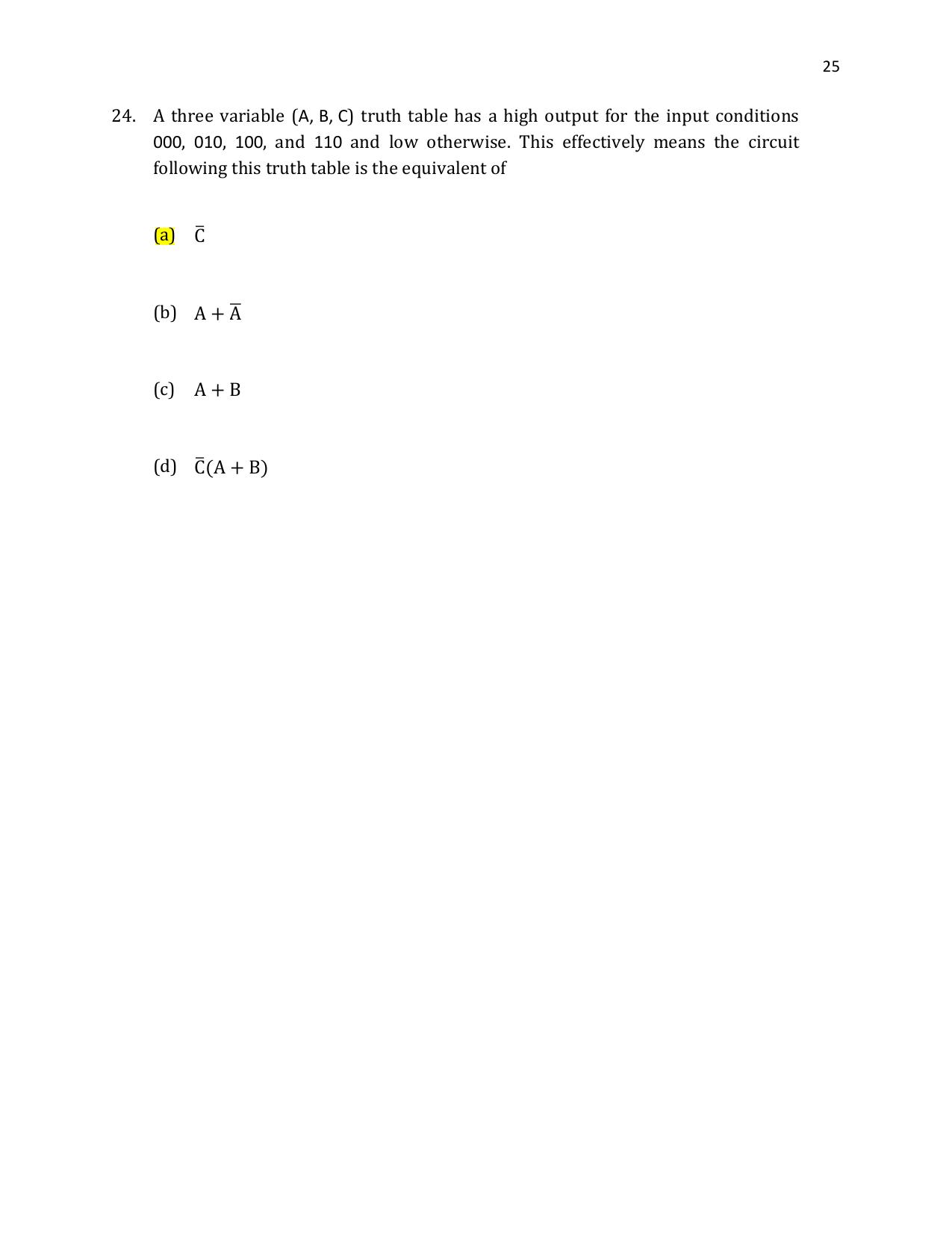 TIFR GS 2021 Physics Question Paper - Page 26