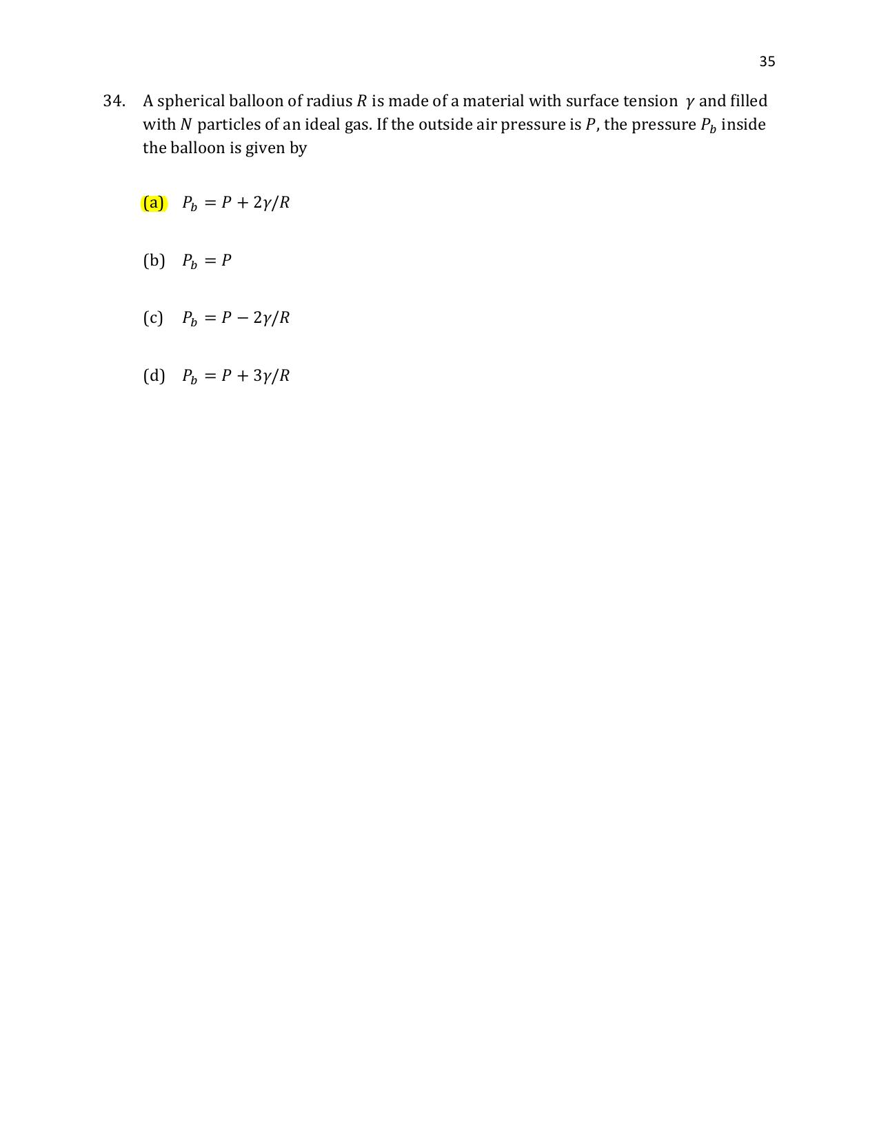 TIFR GS 2021 Physics Question Paper - Page 36
