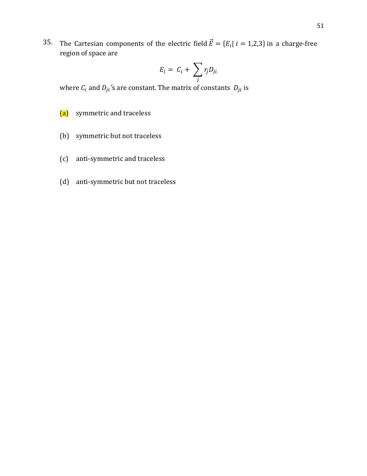 TIFR GS 2021 Physics Question Paper - Page 52