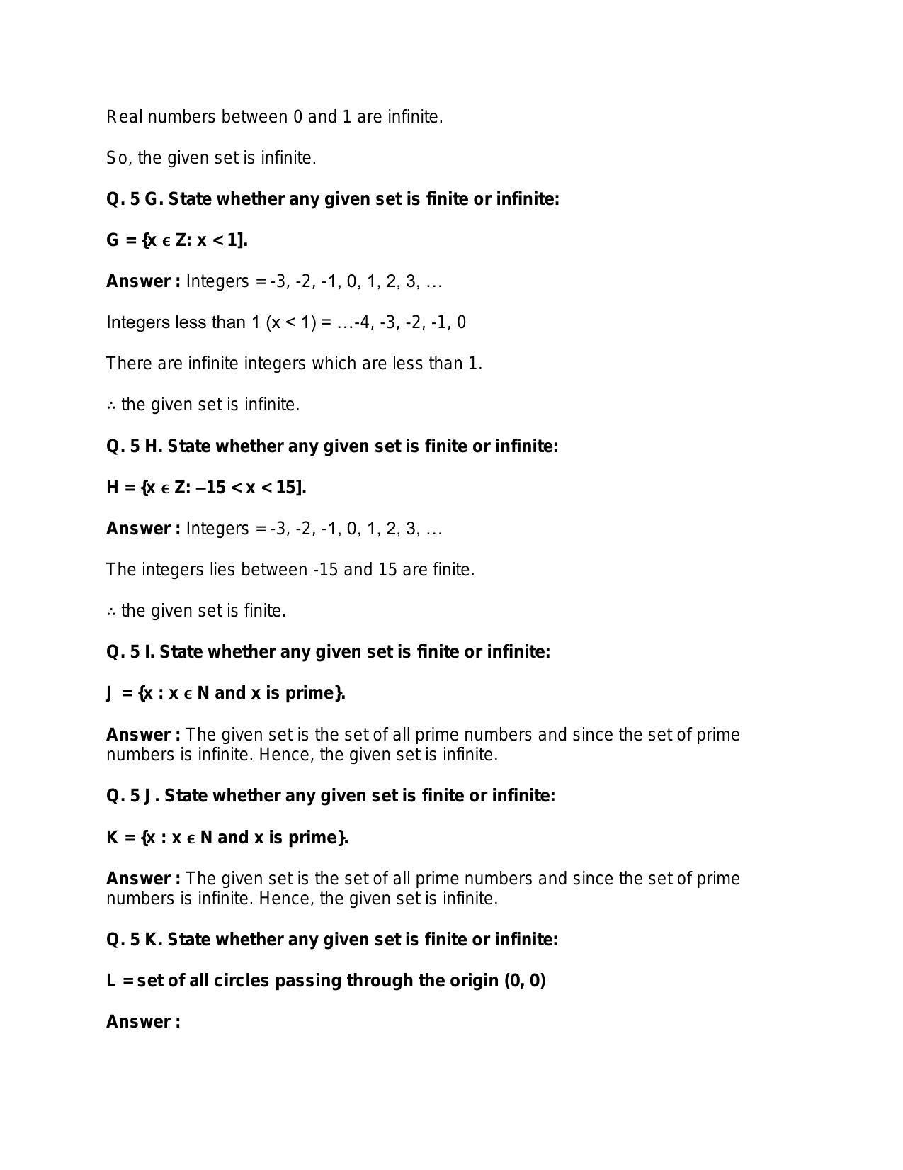 Chapter 1: Sets: RS Aggarwal Class 11 Solutions  - Page 29