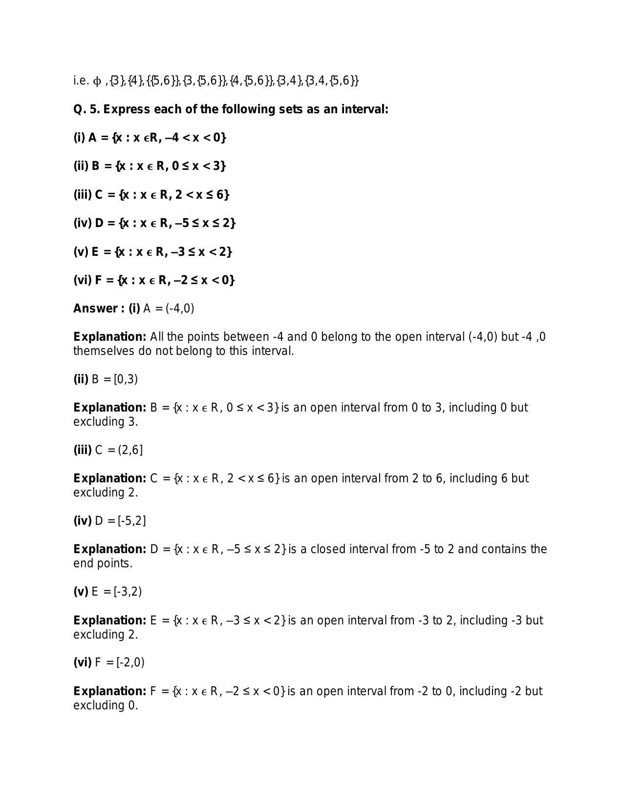 Chapter 1: Sets: RS Aggarwal Class 11 Solutions  - Page 36