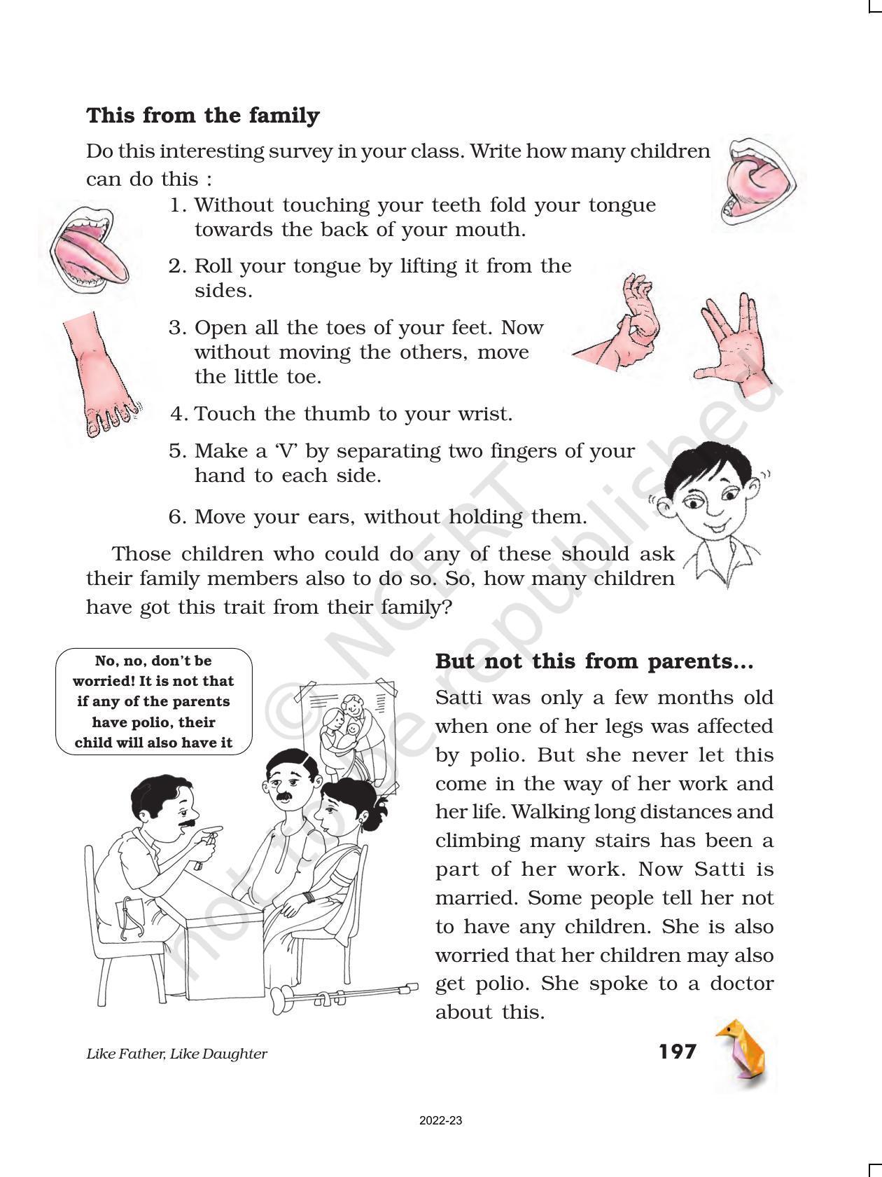 NCERT Book for Class 5 EVS Chapter 21 Like Father, Like Daughter - Page 6