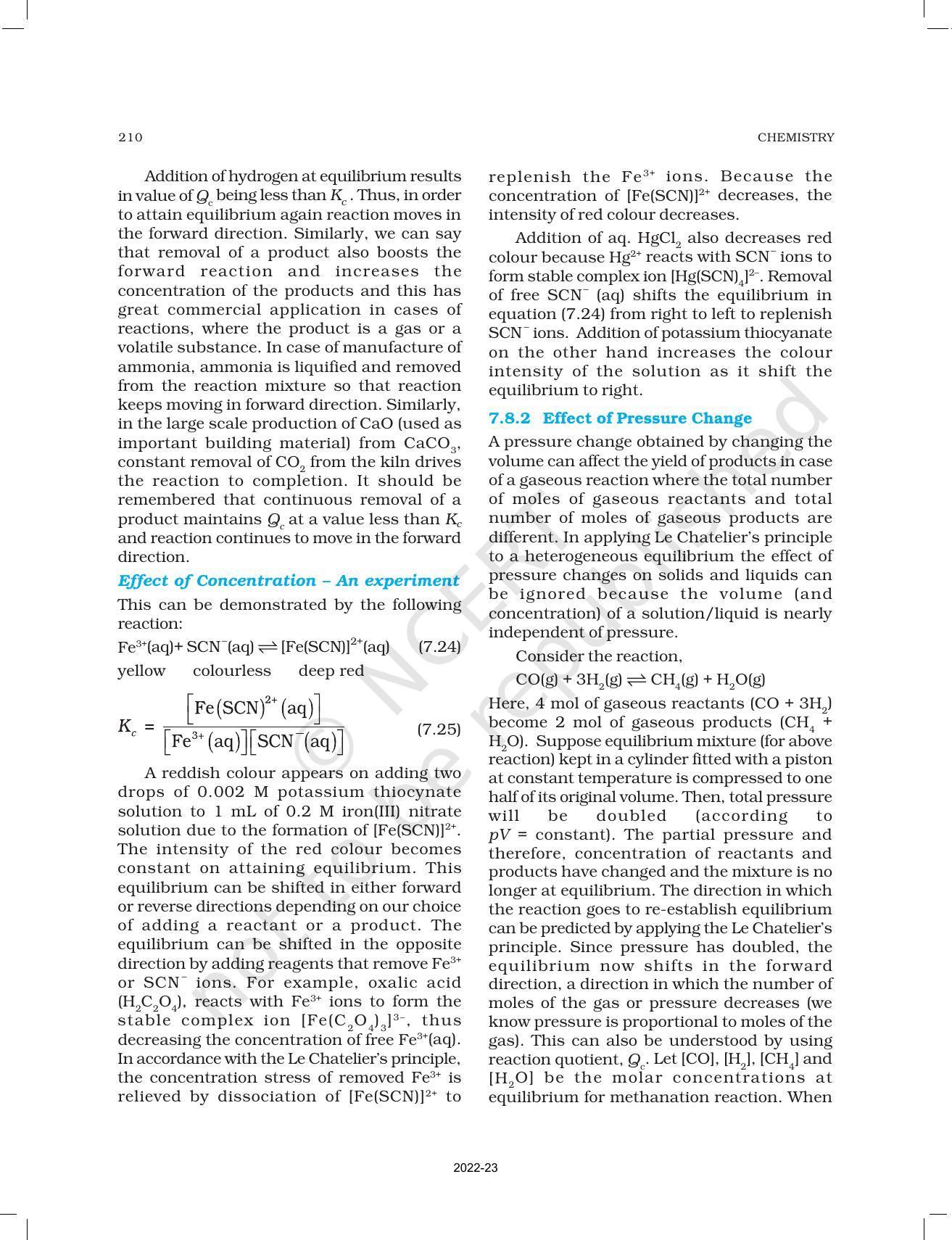 NCERT Book for Class 11 Chemistry Chapter 7 Equilibrium - Page 19