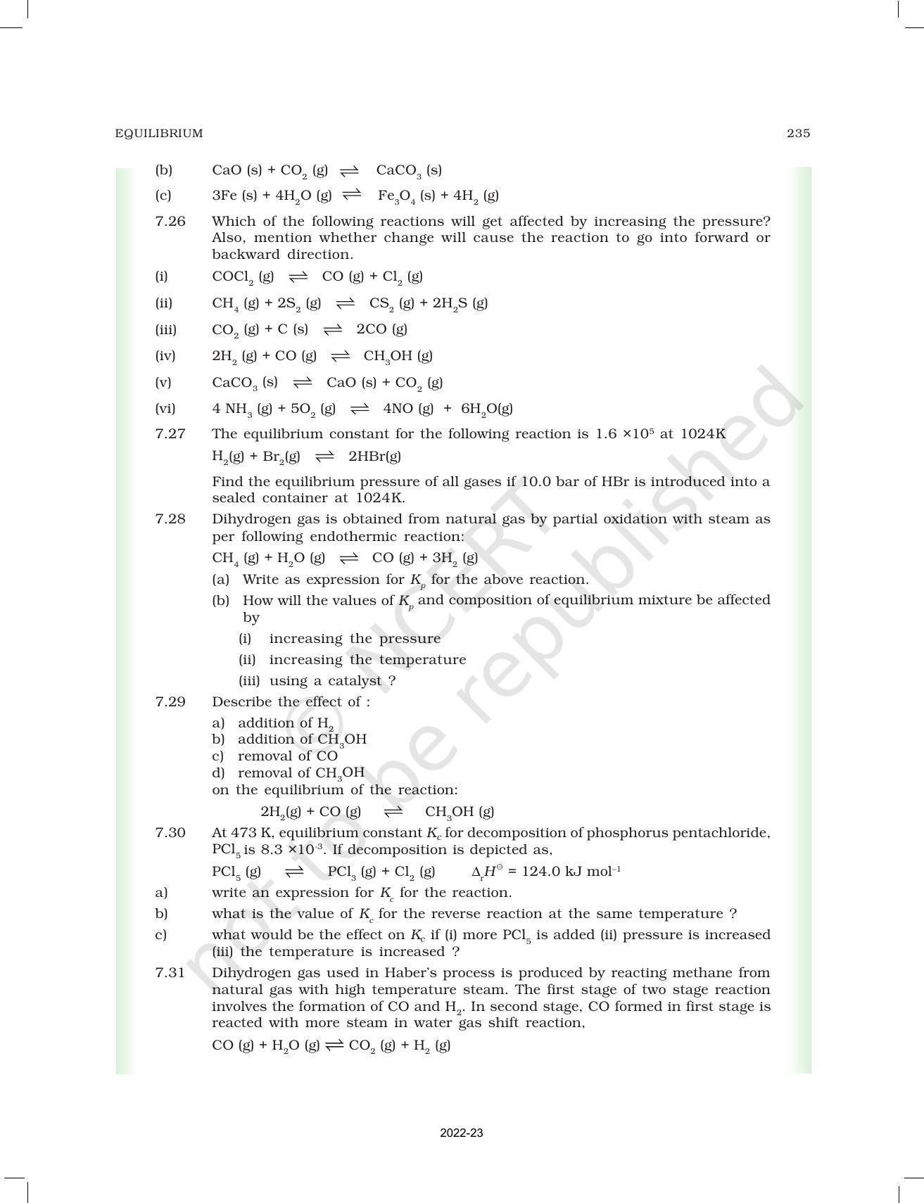 NCERT Book for Class 11 Chemistry Chapter 7 Equilibrium - Page 44