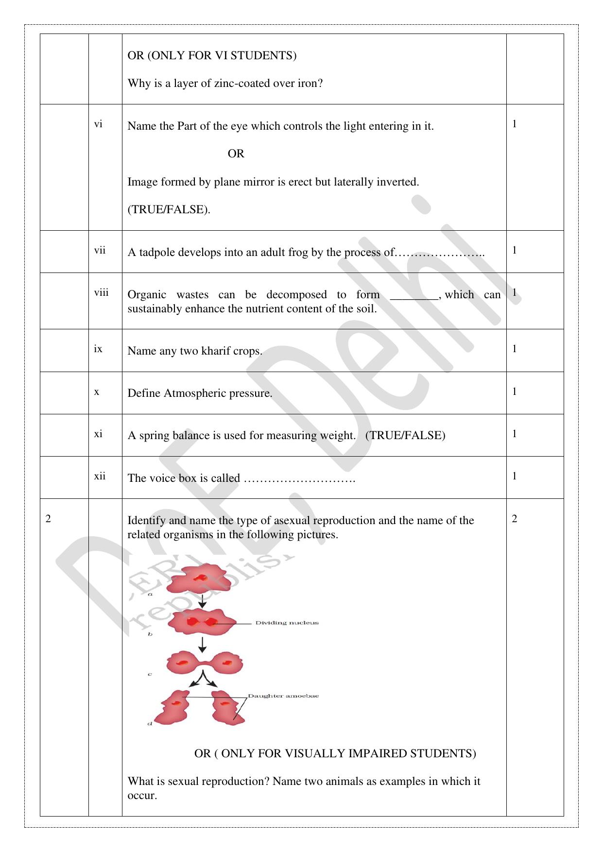 Edudel Class 8 Science (English) Practice Papers-1 (2023-24) - Page 2