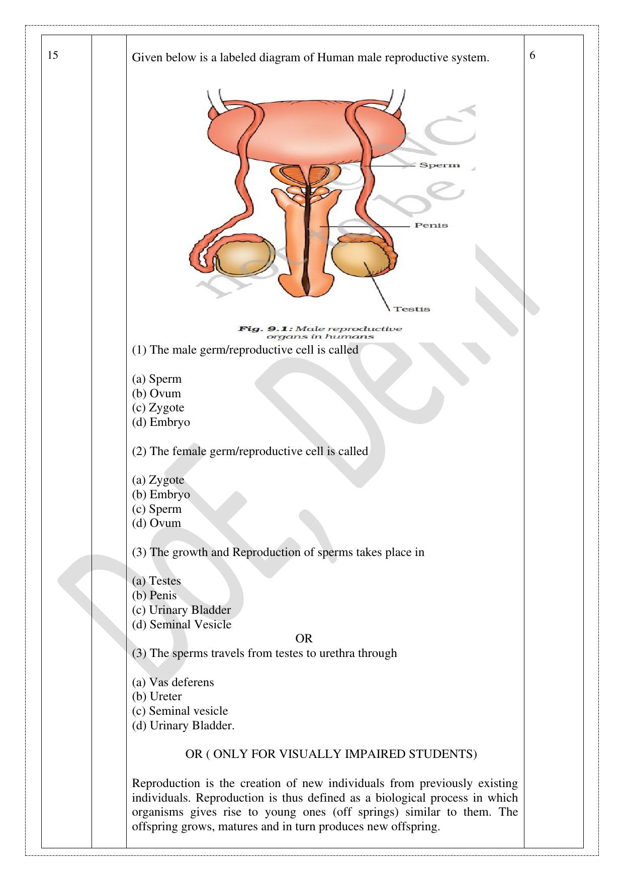 Edudel Class 8 Science (English) Practice Papers-1 (2023-24) - Page 7