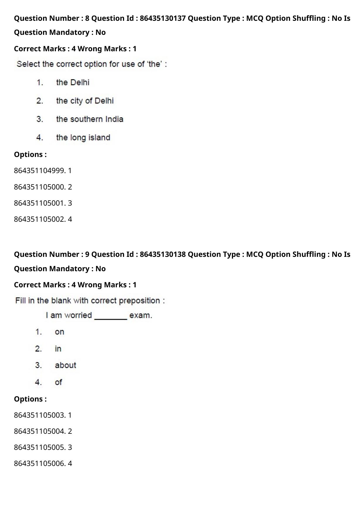 CUET PG 2021 PGQP52 Question Paper - Page 6