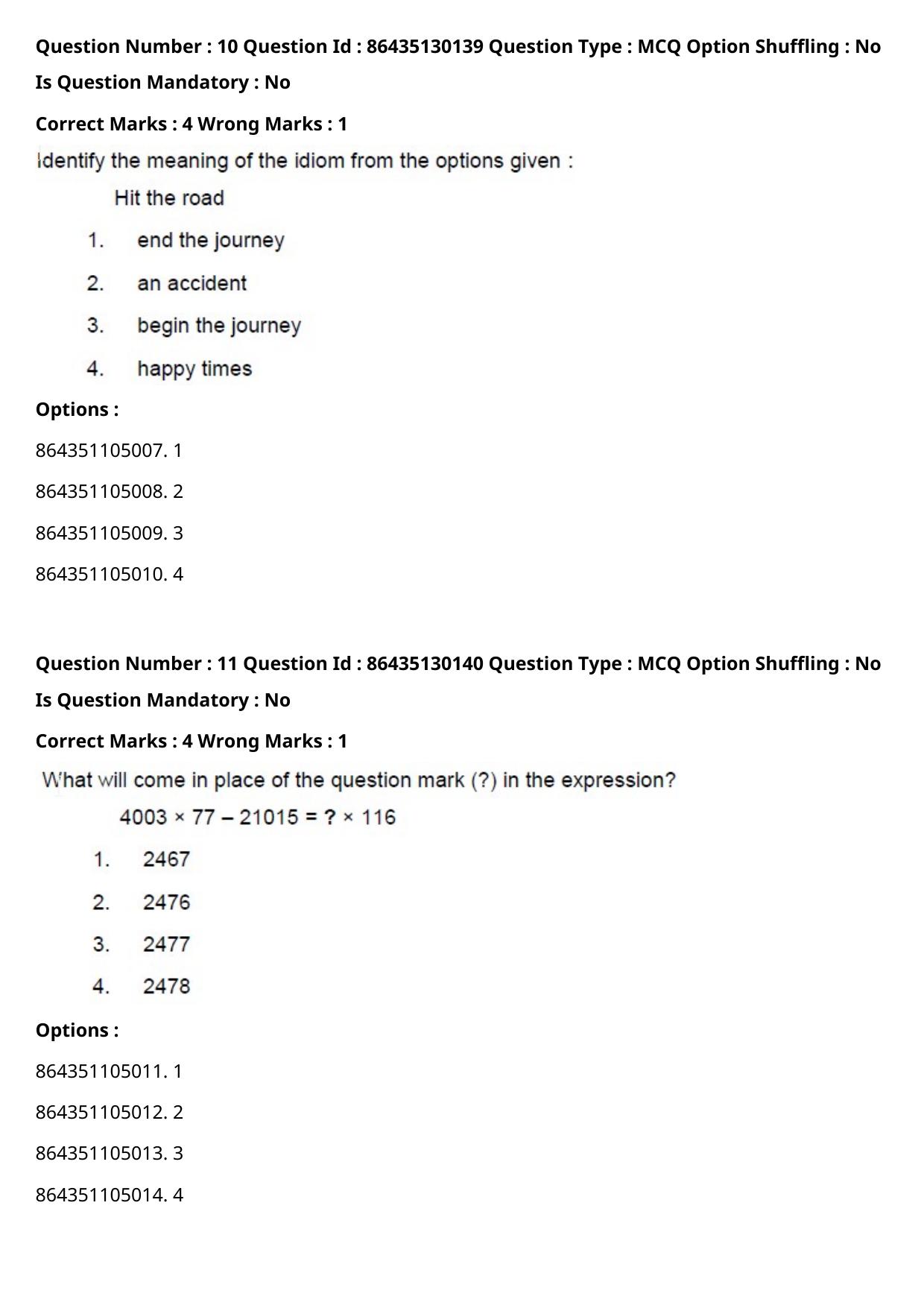 CUET PG 2021 PGQP52 Question Paper - Page 7