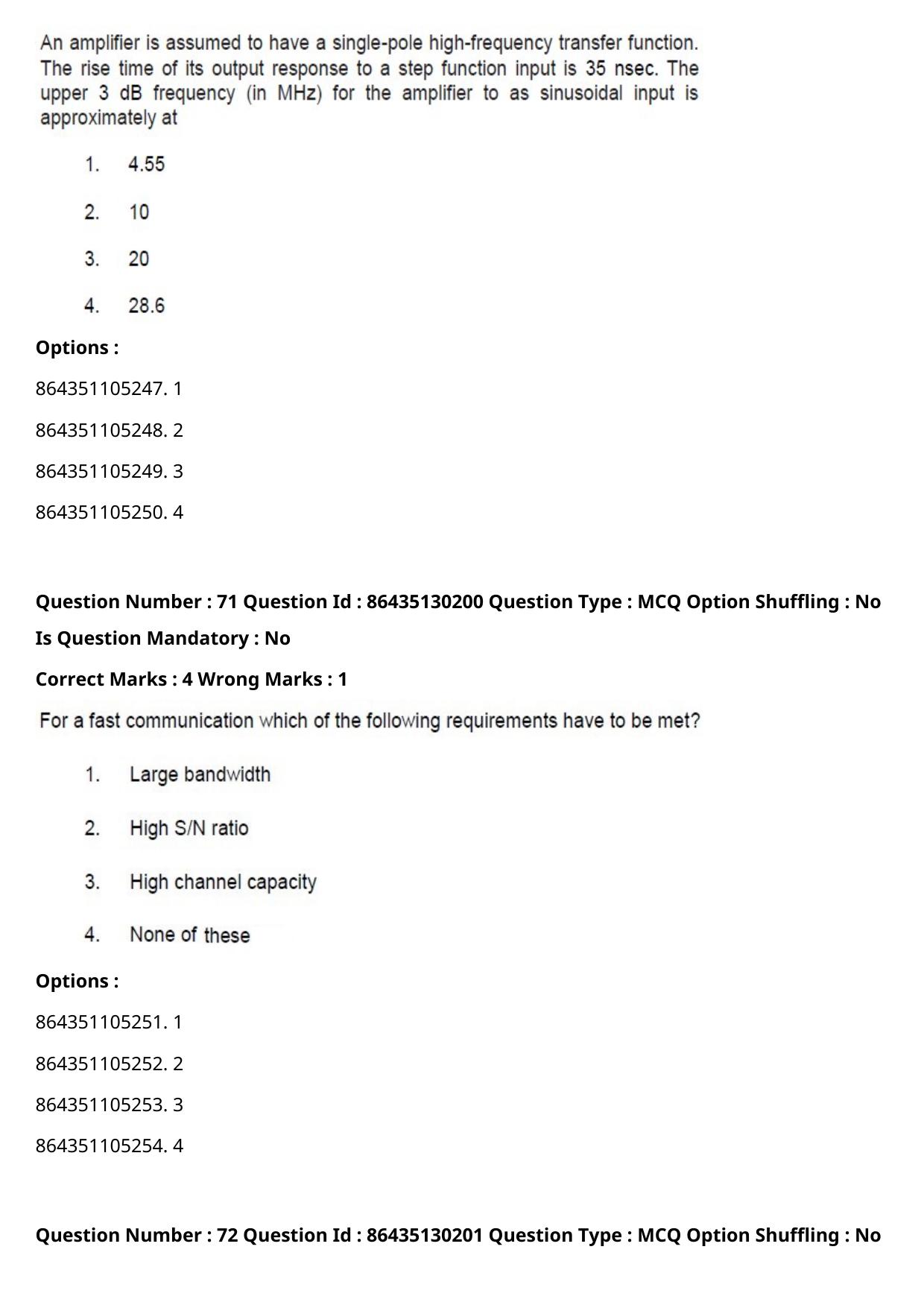 CUET PG 2021 PGQP52 Question Paper - Page 40