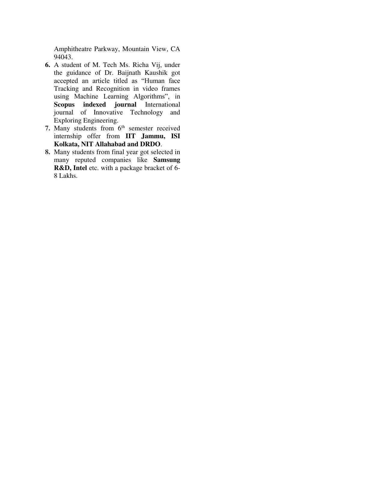 Shri Mata Vaishno Devi University (SMVDU), Katra 2020-21 (Prospectus) - Page 39