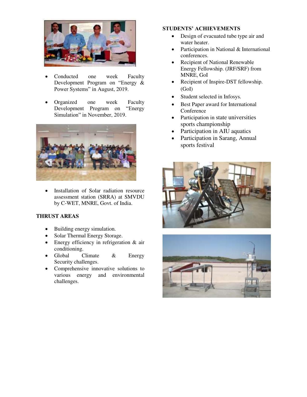 Shri Mata Vaishno Devi University (SMVDU), Katra 2020-21 (Prospectus) - Page 48