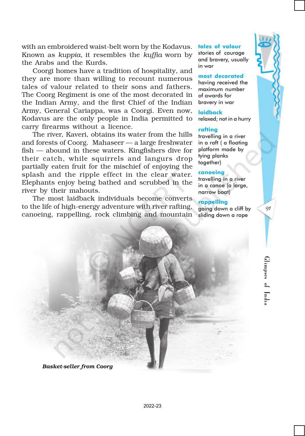 NCERT Book for Class 10 English (First Flight) Chapter 7 Glimpses of India - Page 7