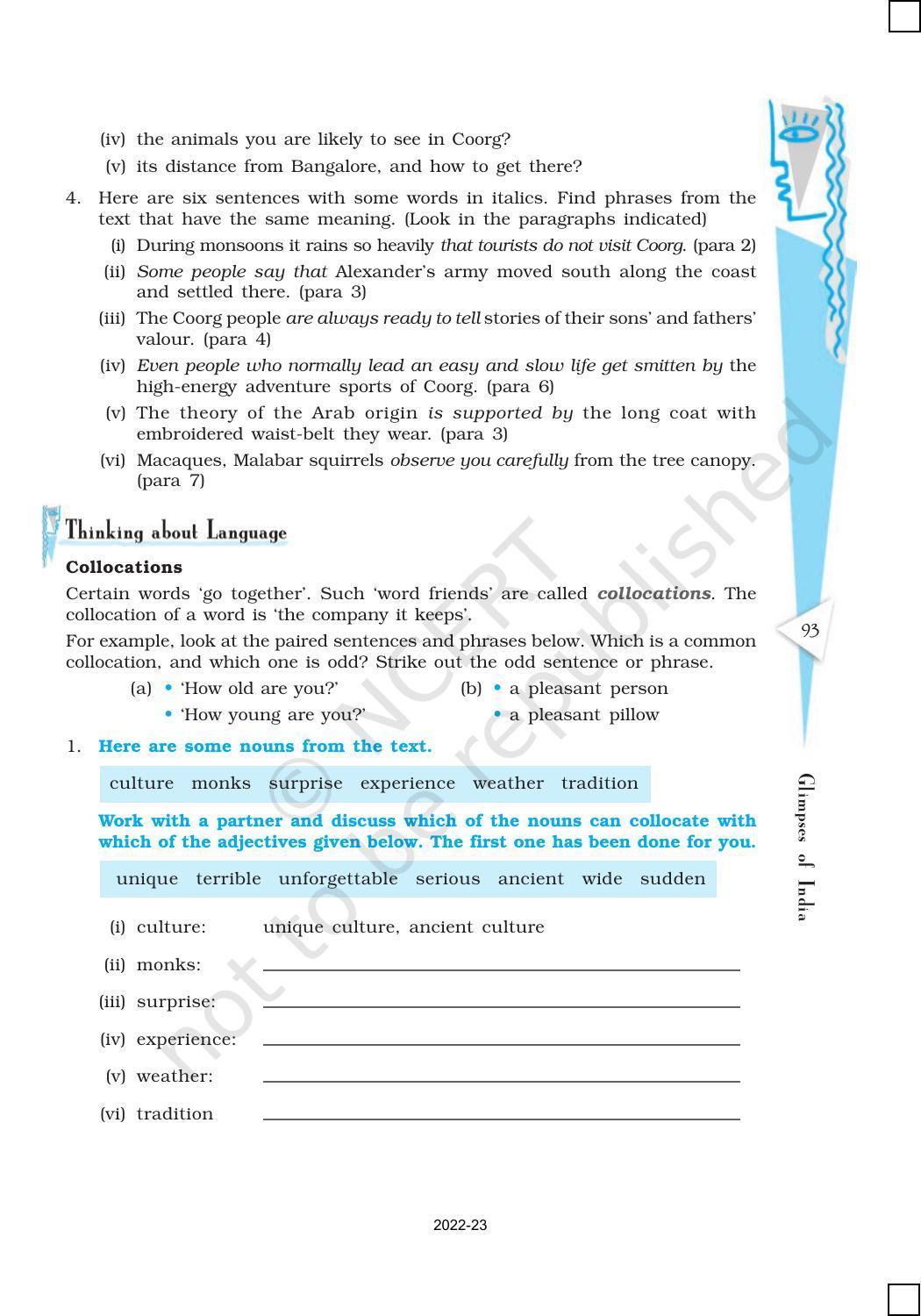 NCERT Book for Class 10 English (First Flight) Chapter 7 Glimpses of India - Page 9