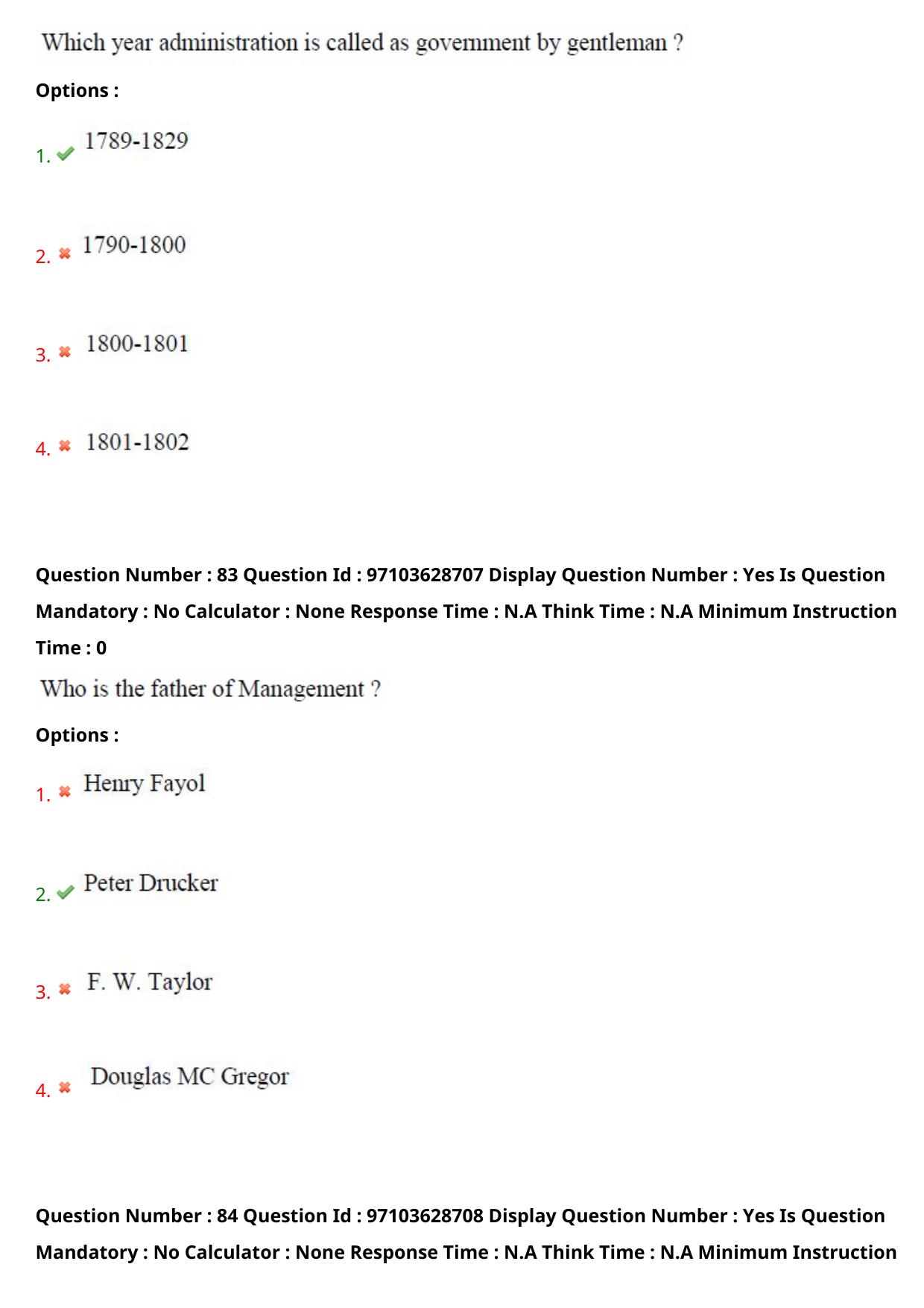 AP RCET 2024 Public Administration Question Paper - Page 52