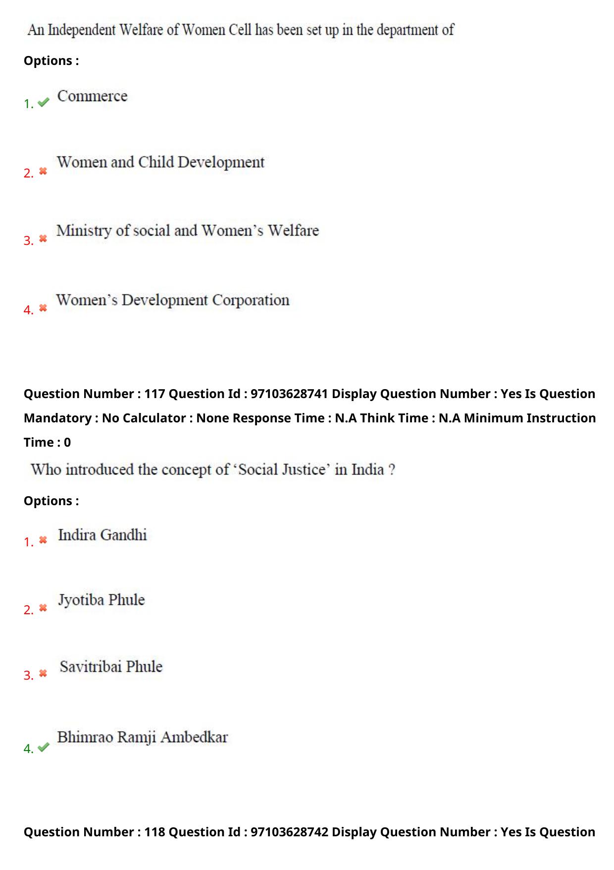 AP RCET 2024 Public Administration Question Paper - Page 70