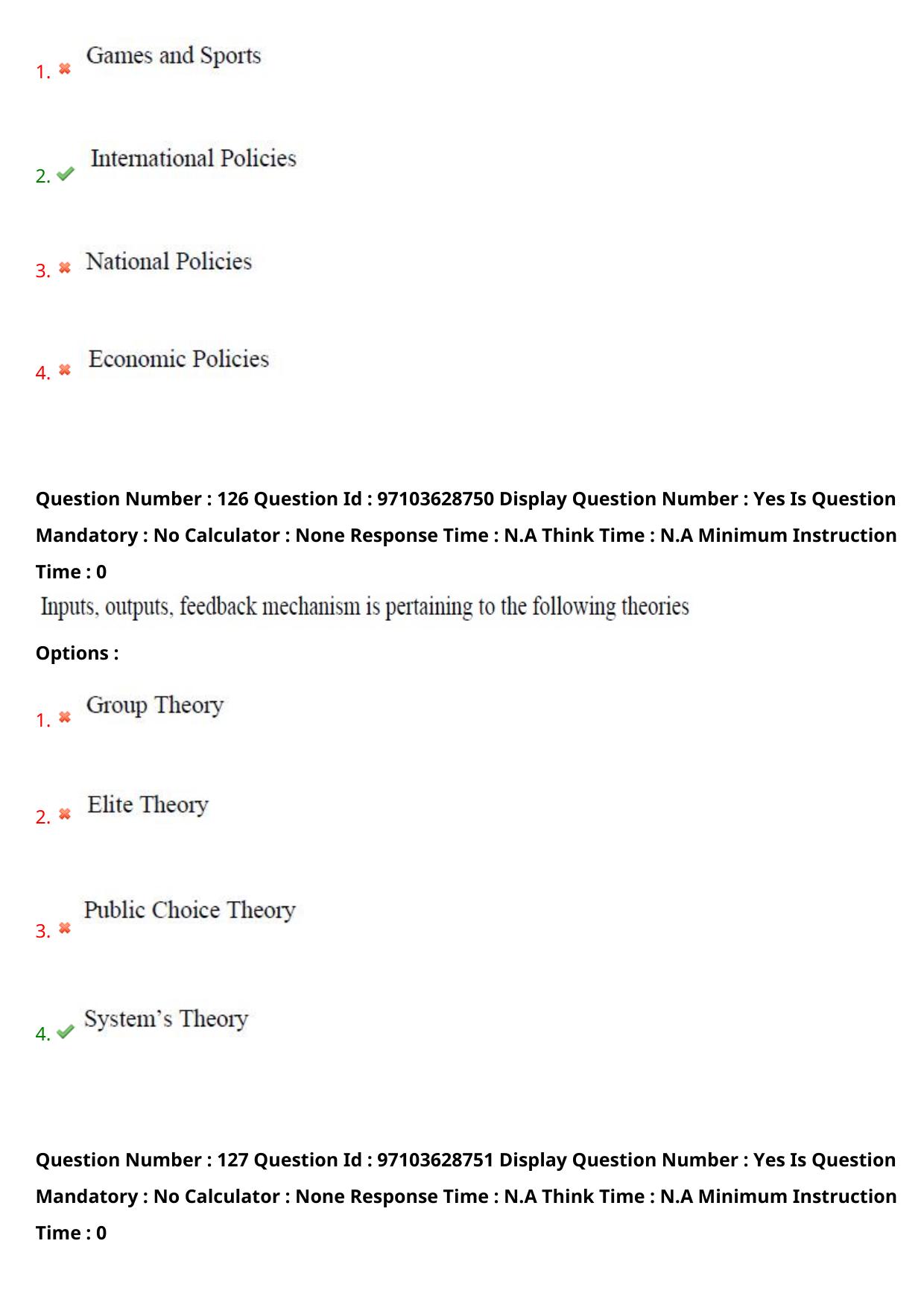AP RCET 2024 Public Administration Question Paper - Page 75