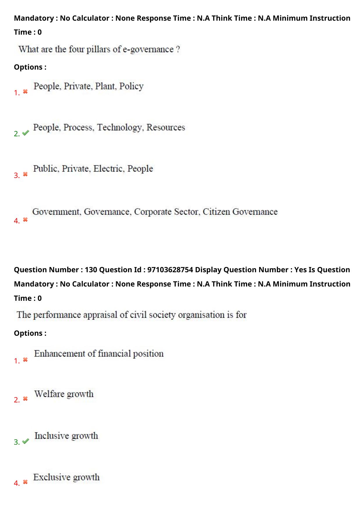 AP RCET 2024 Public Administration Question Paper - Page 77