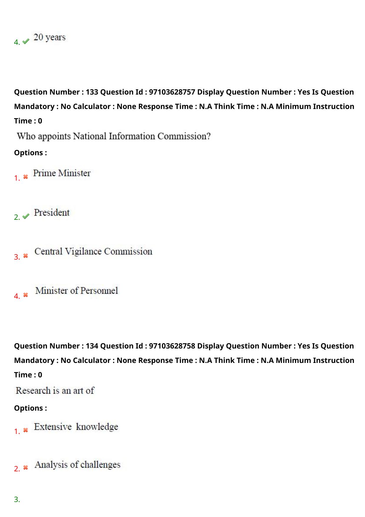 AP RCET 2024 Public Administration Question Paper - Page 79
