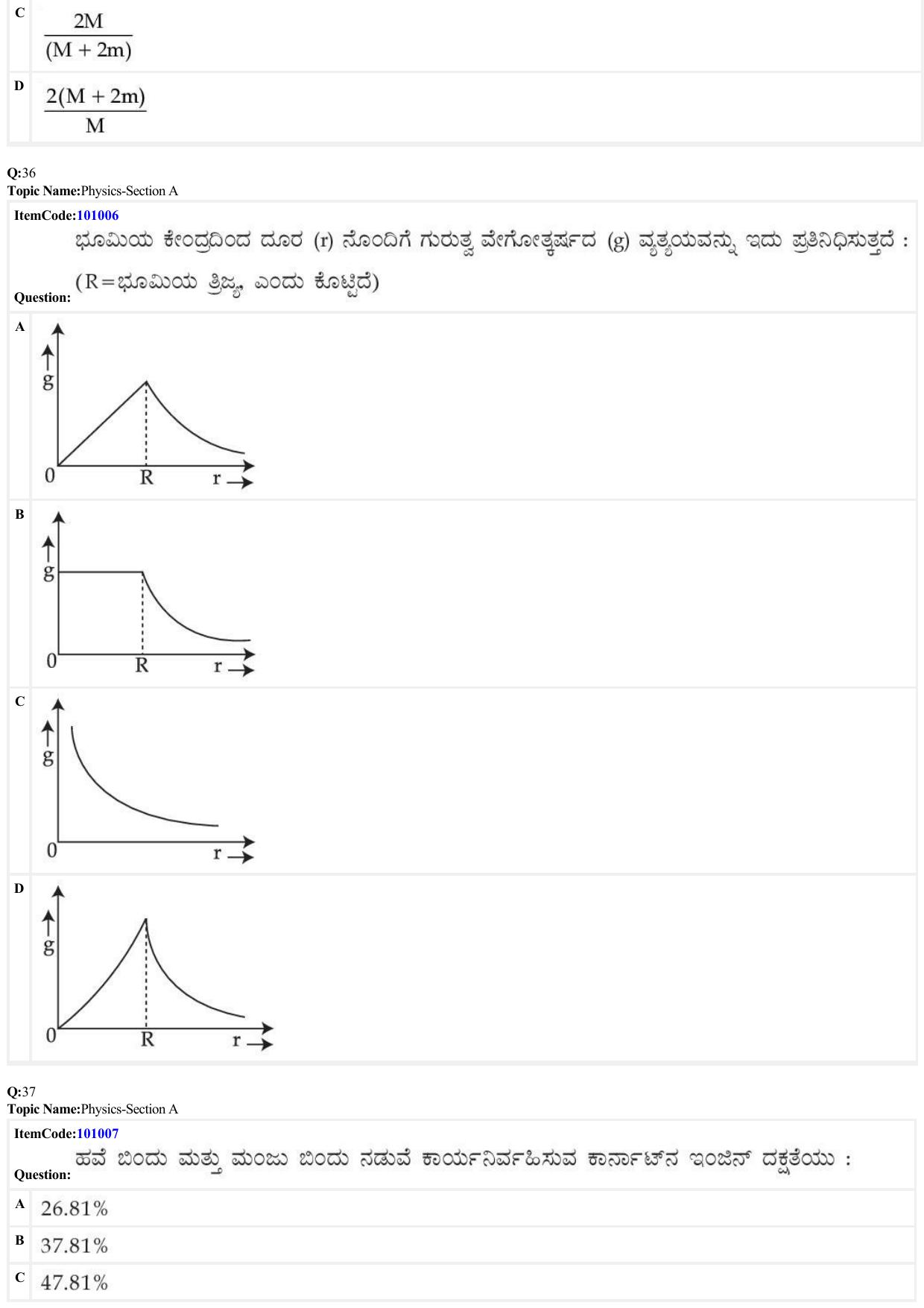 JEE Mains 2022: B.E/B.Tech.(Paper I) Kannada (Shift 1) 26-06-2022 Question Paper - Page 11