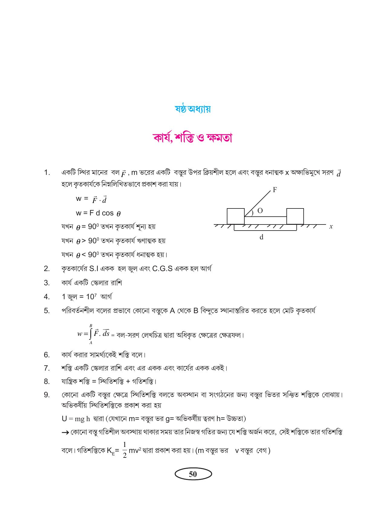 Tripura Board Class 11 Physics Bengali Version Workbooks - Page 54