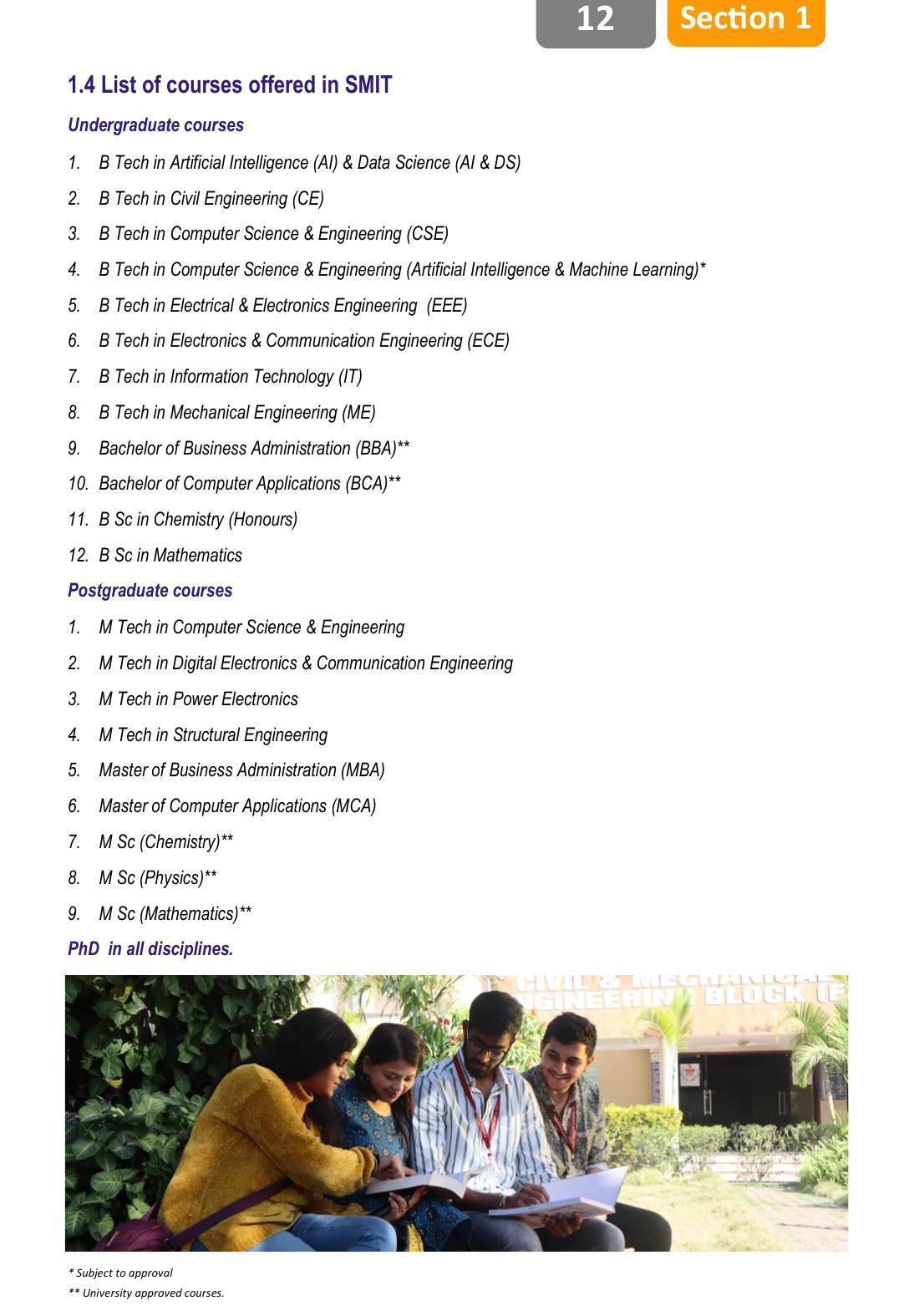 Sikkim Manipal University (SMU), Gangtok Prospectus 2022 - Page 16