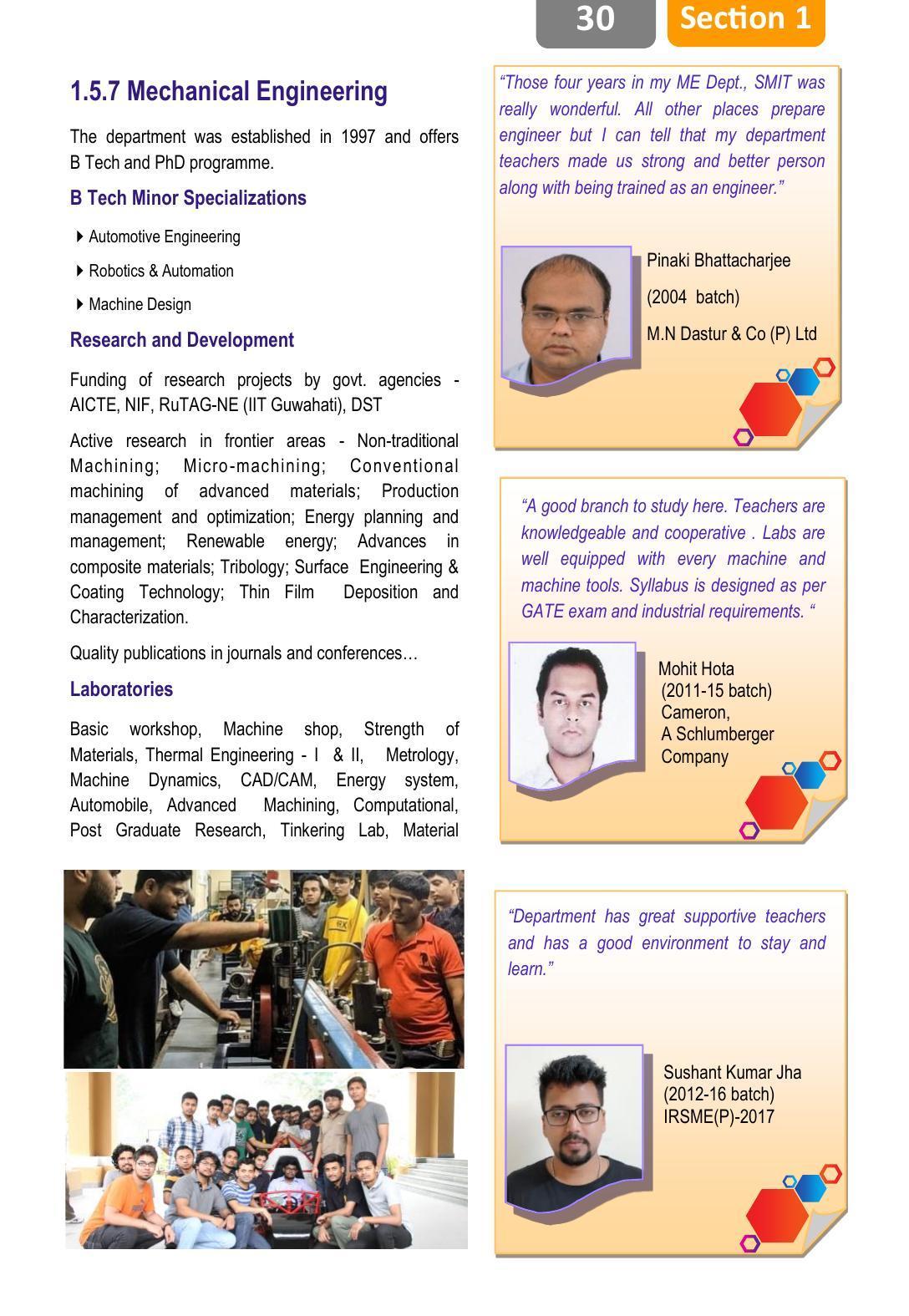 Sikkim Manipal University (SMU), Gangtok Prospectus 2022 - Page 34