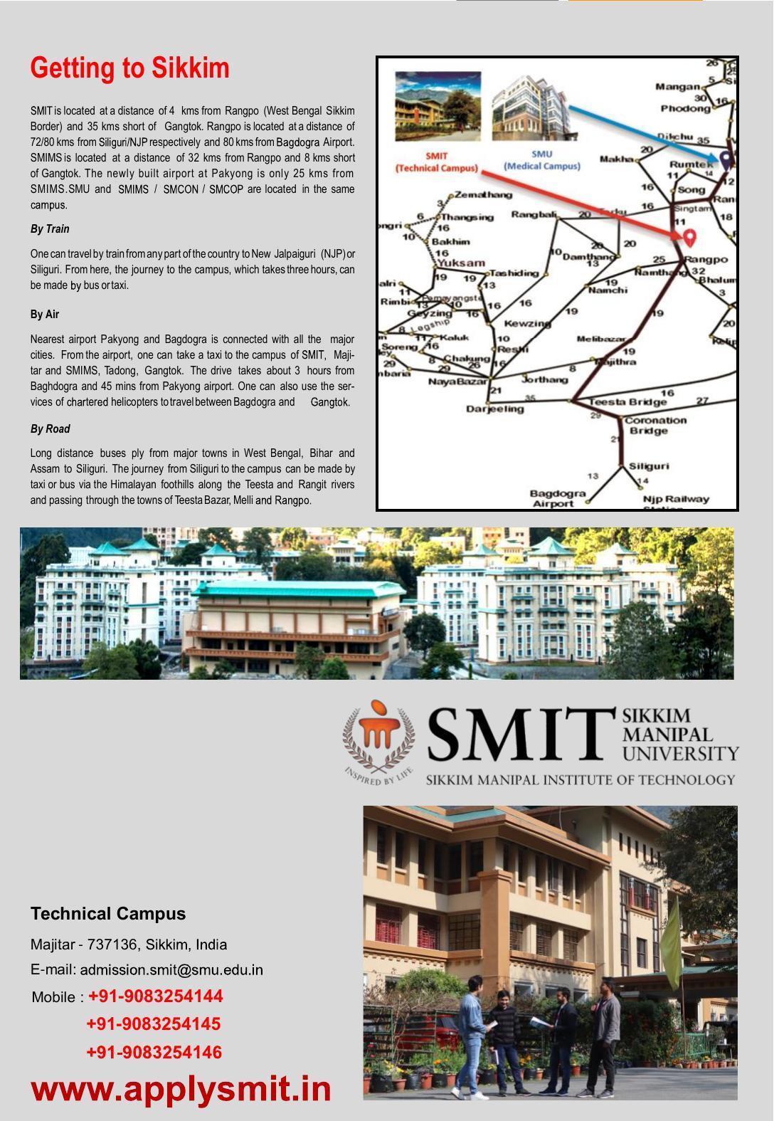 Sikkim Manipal University (SMU), Gangtok Prospectus 2022 - Page 106