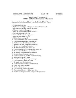 CBSE Worksheets for Class 8 English Assignment 28