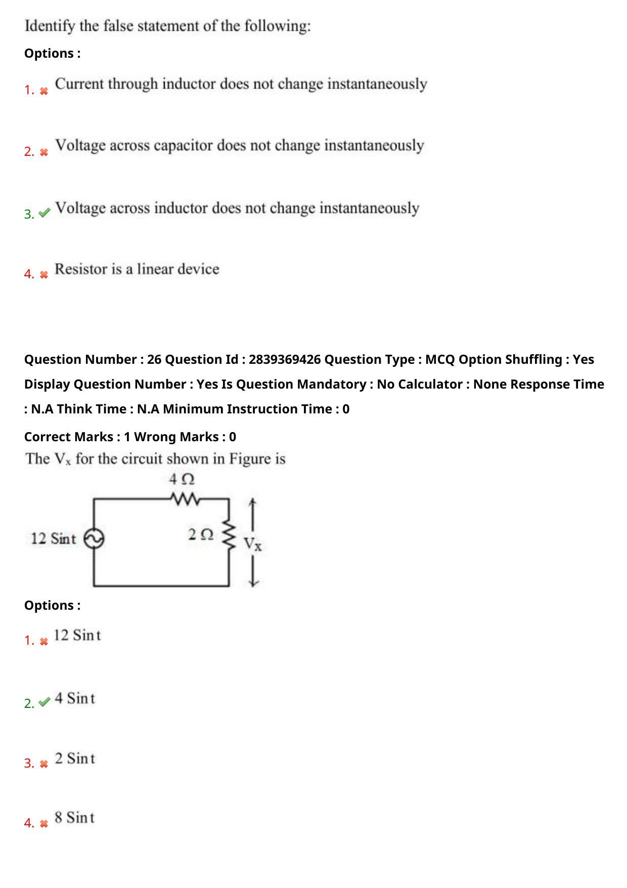 TS PGECET 2023: EI-INSTRUMENTATION ENGINEERING Question Papers - Page 17