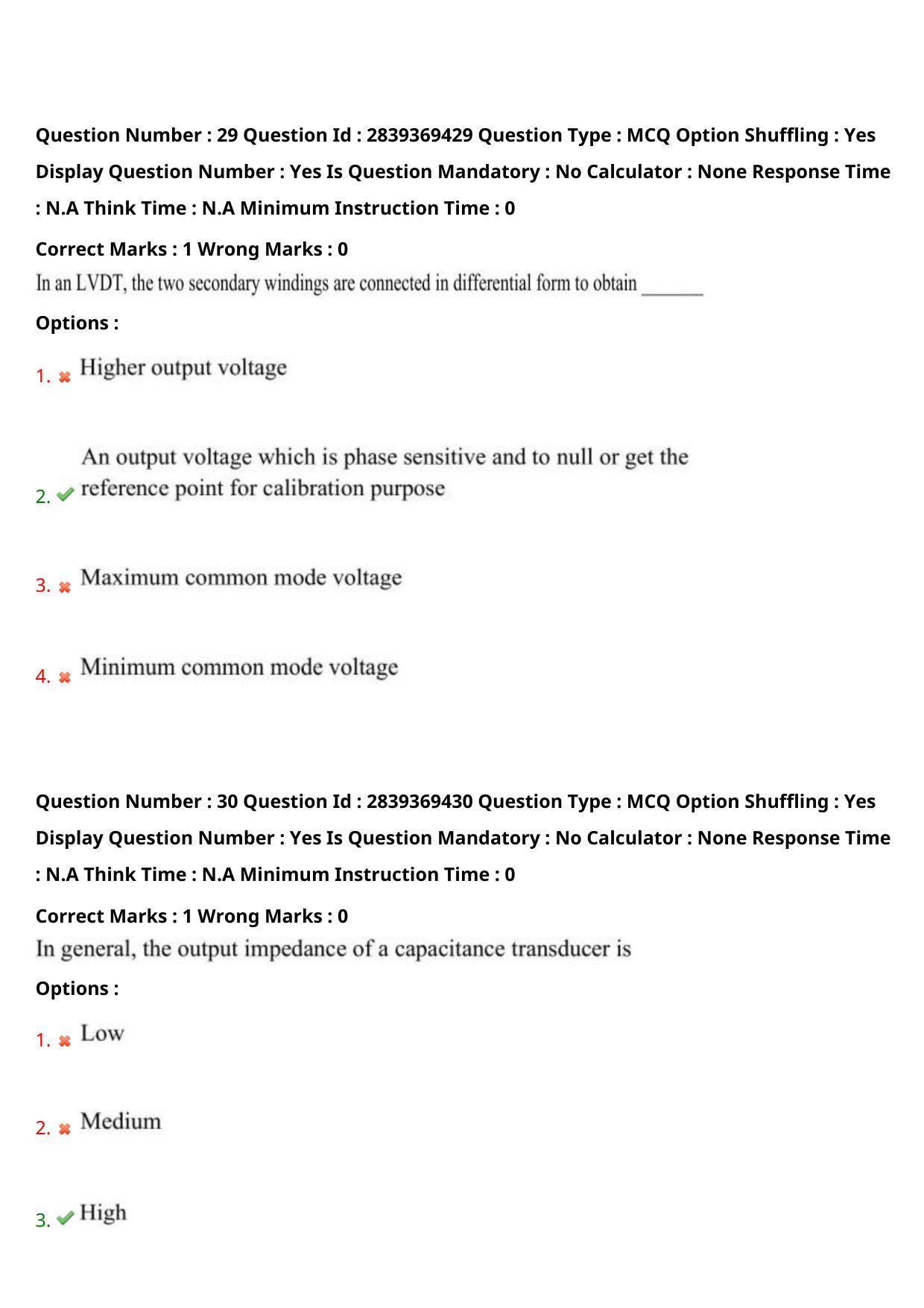 TS PGECET 2023: EI-INSTRUMENTATION ENGINEERING Question Papers - Page 19