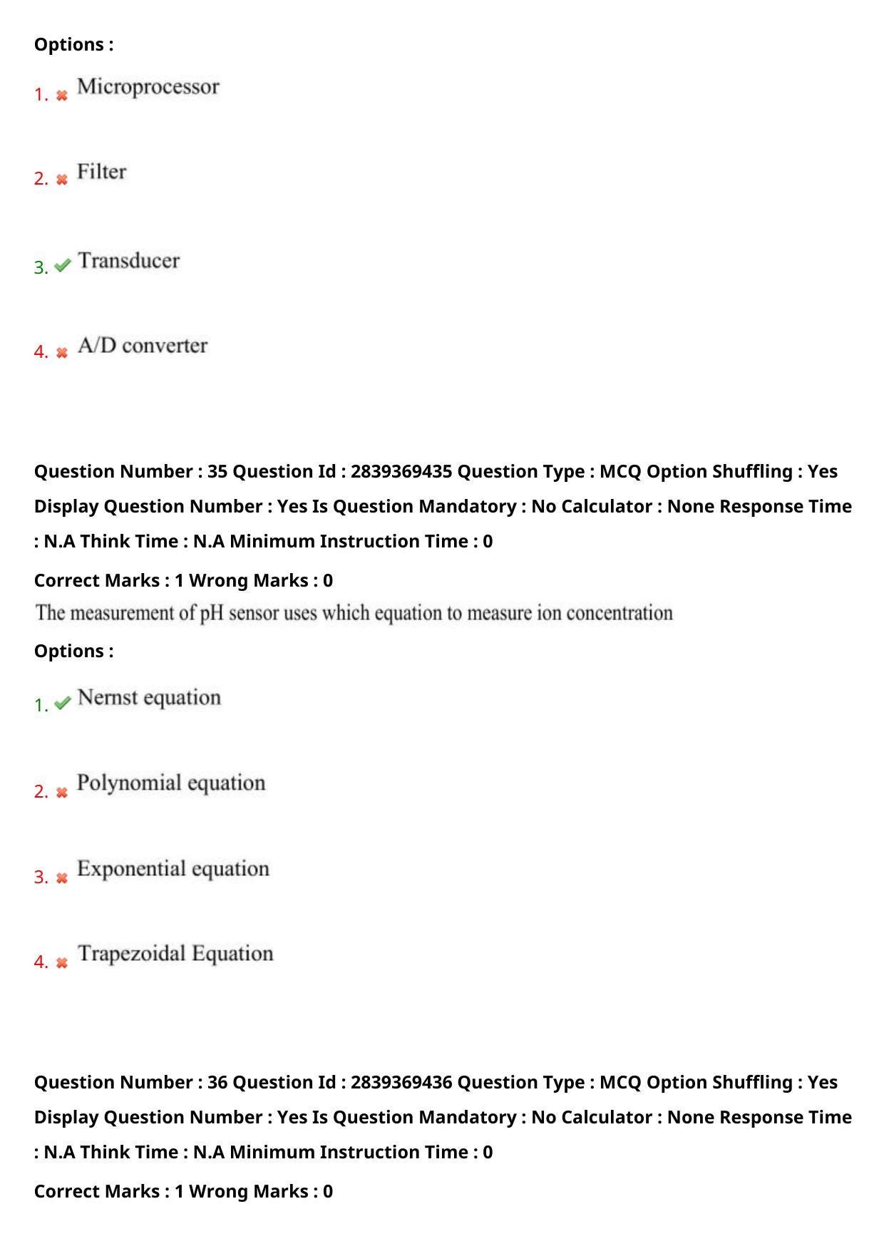 TS PGECET 2023: EI-INSTRUMENTATION ENGINEERING Question Papers - Page 22