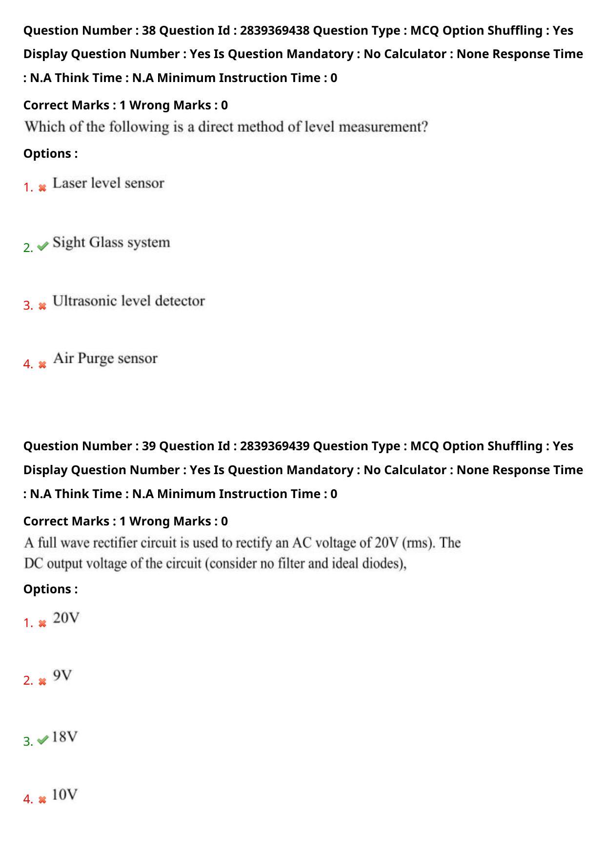 TS PGECET 2023: EI-INSTRUMENTATION ENGINEERING Question Papers - Page 24