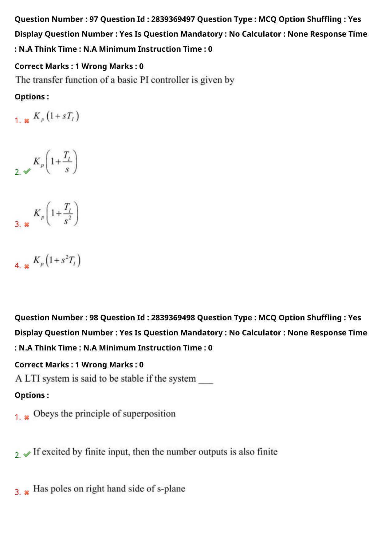 TS PGECET 2023: EI-INSTRUMENTATION ENGINEERING Question Papers - Page 56