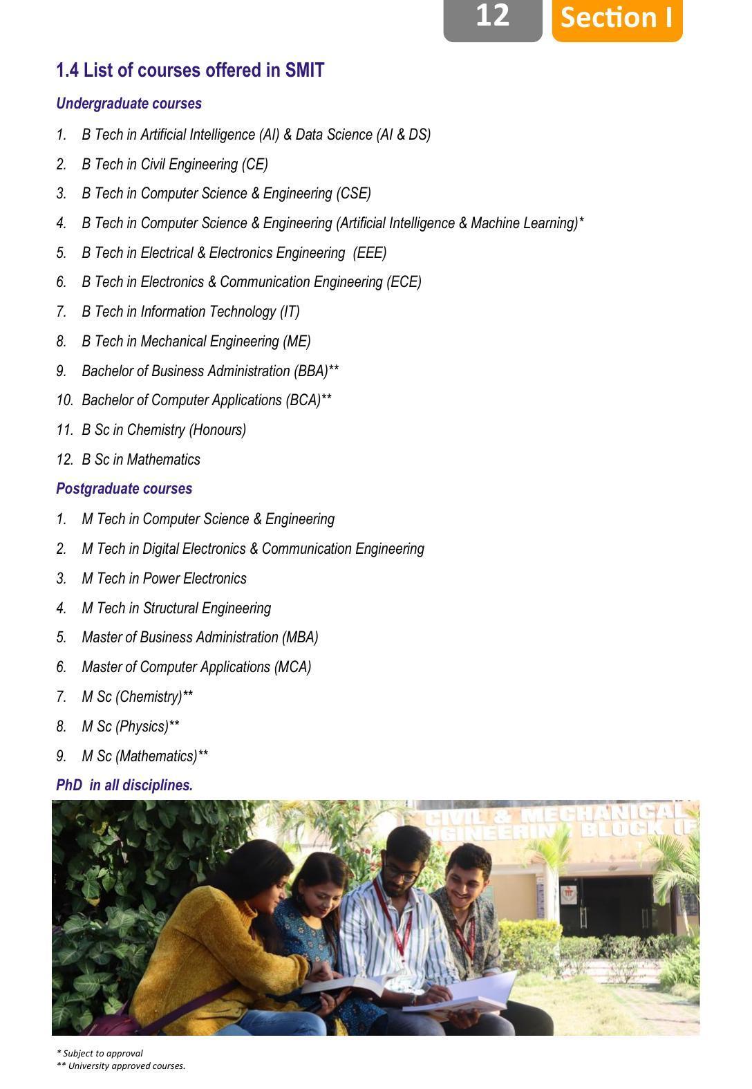 Sikkim Manipal University, Manipal SMU Prospectus -2022 - Page 18