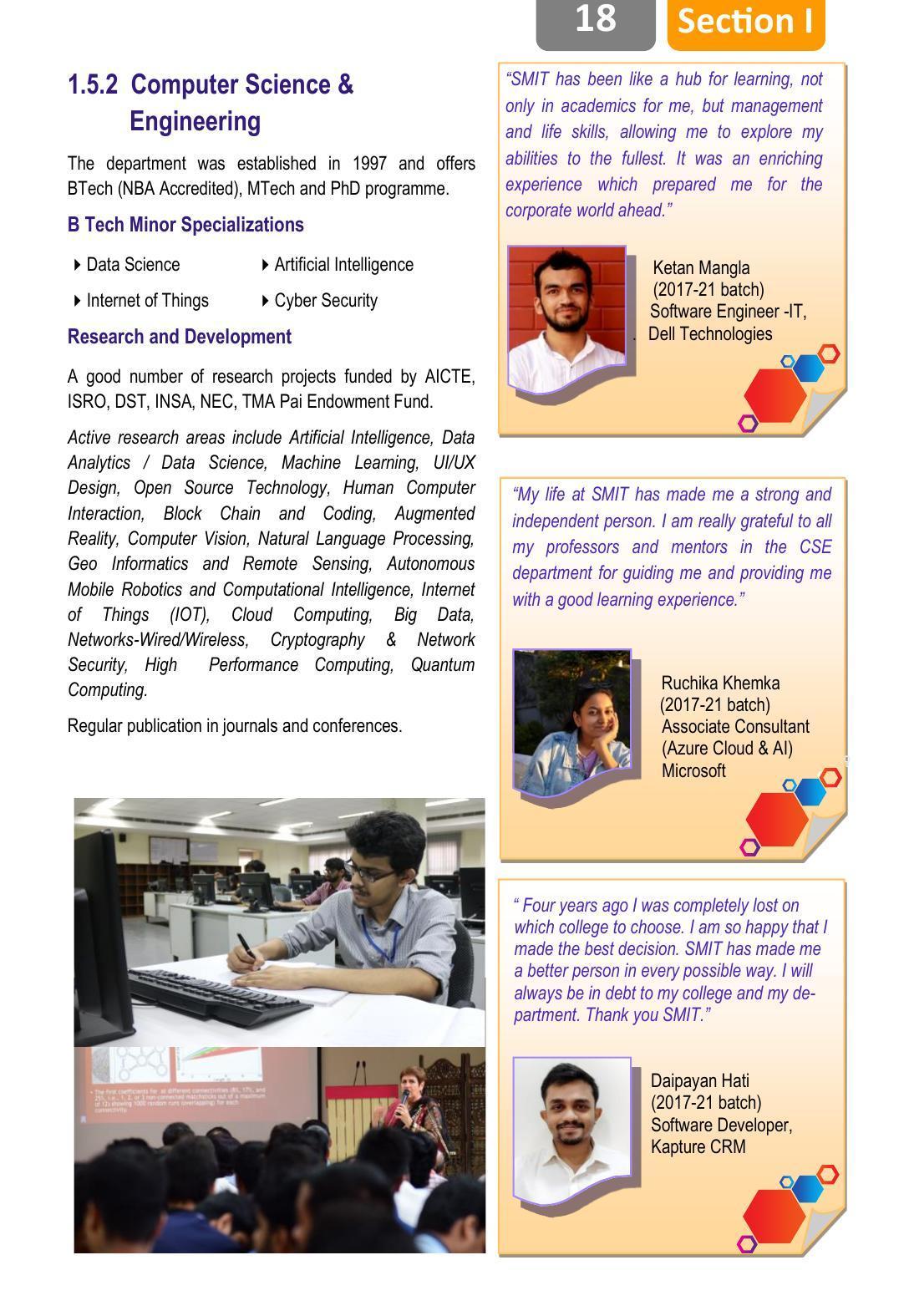 Sikkim Manipal University, Manipal SMU Prospectus -2022 - Page 24