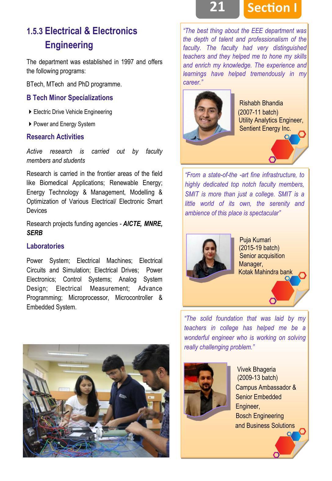 Sikkim Manipal University, Manipal SMU Prospectus -2022 - Page 27