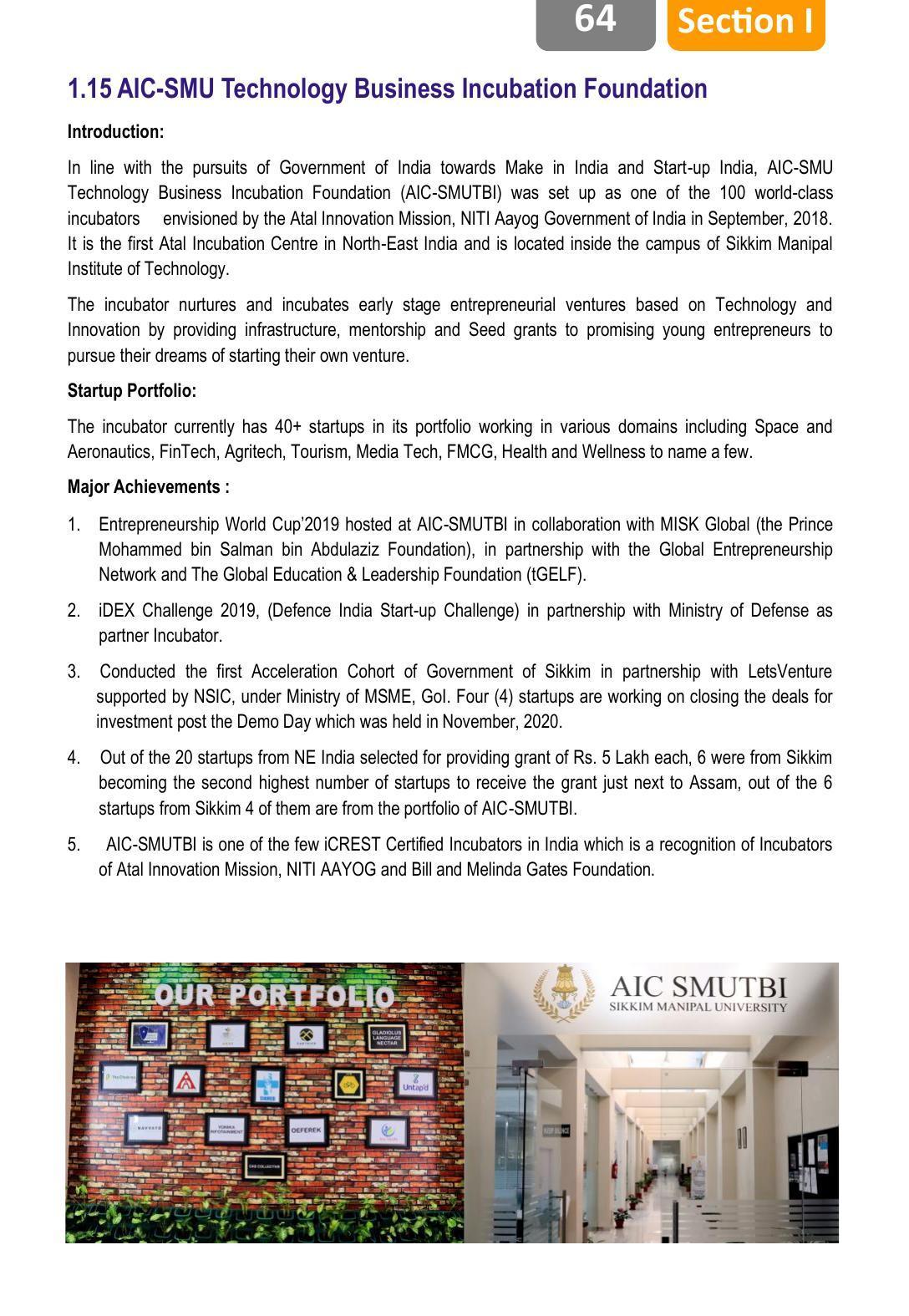 Sikkim Manipal University, Manipal SMU Prospectus -2022 - Page 70